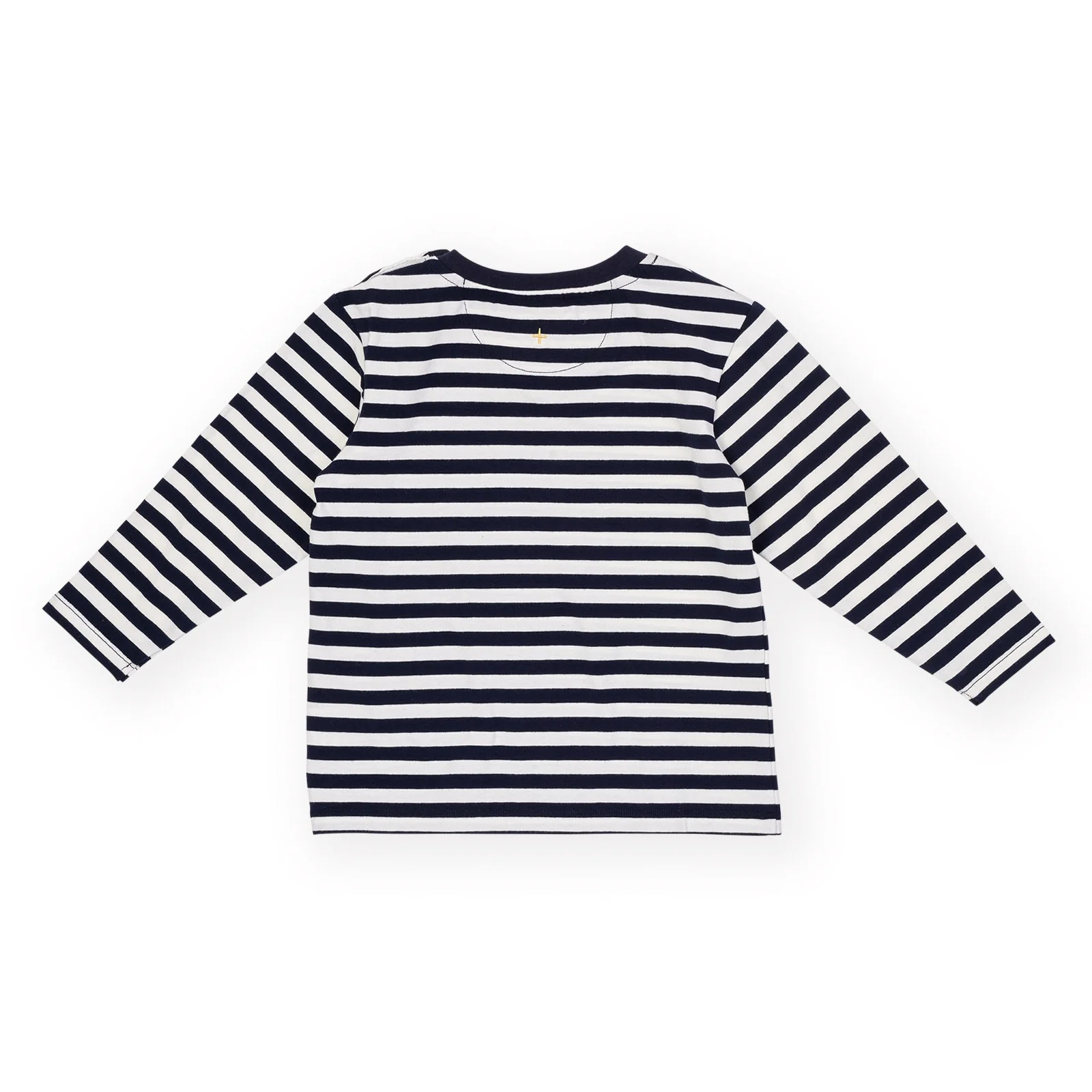 Essential Stripe Longsleeve Top Navy - Image 5