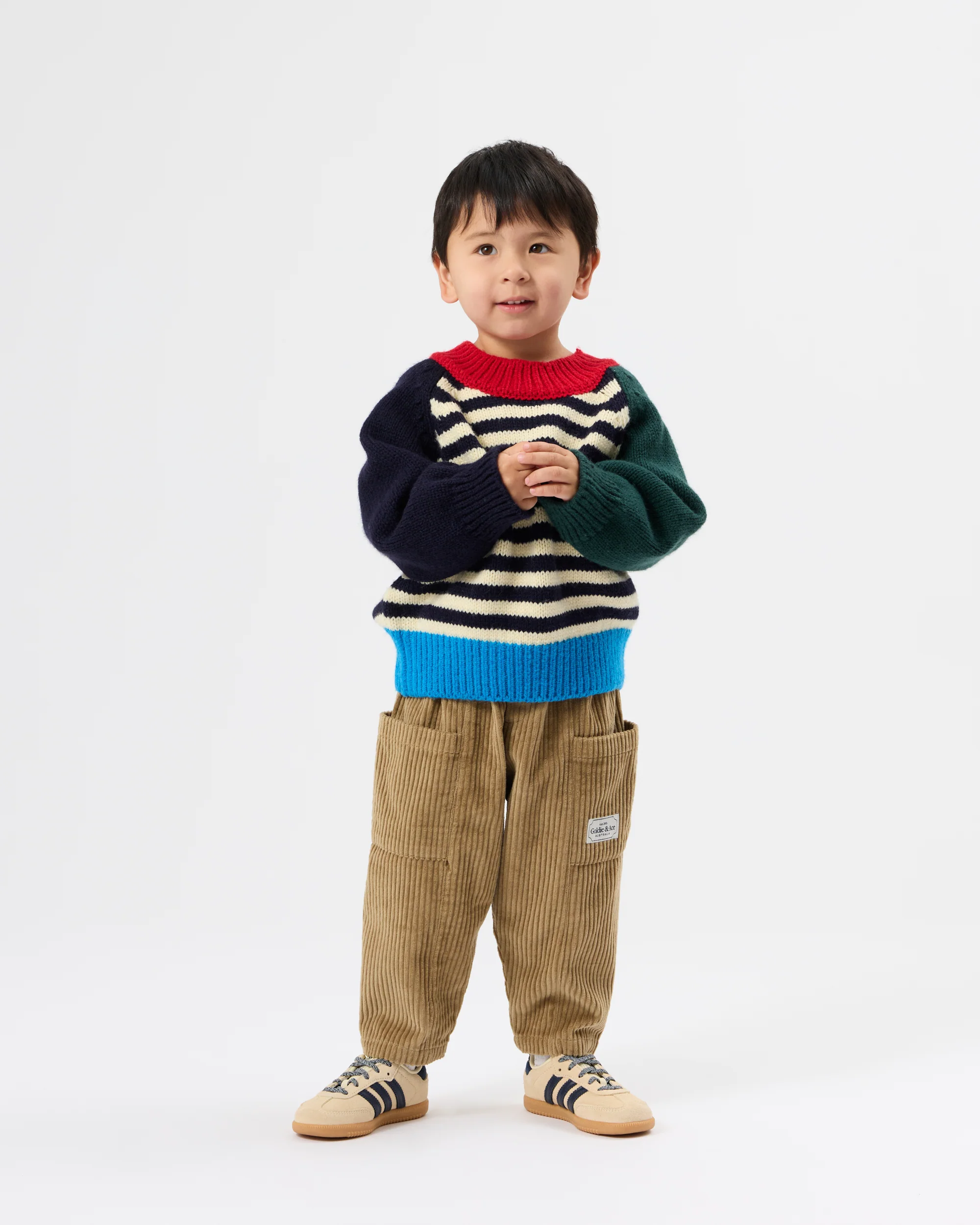Kit Corduroy Pocket Pant Khaki - Image 4