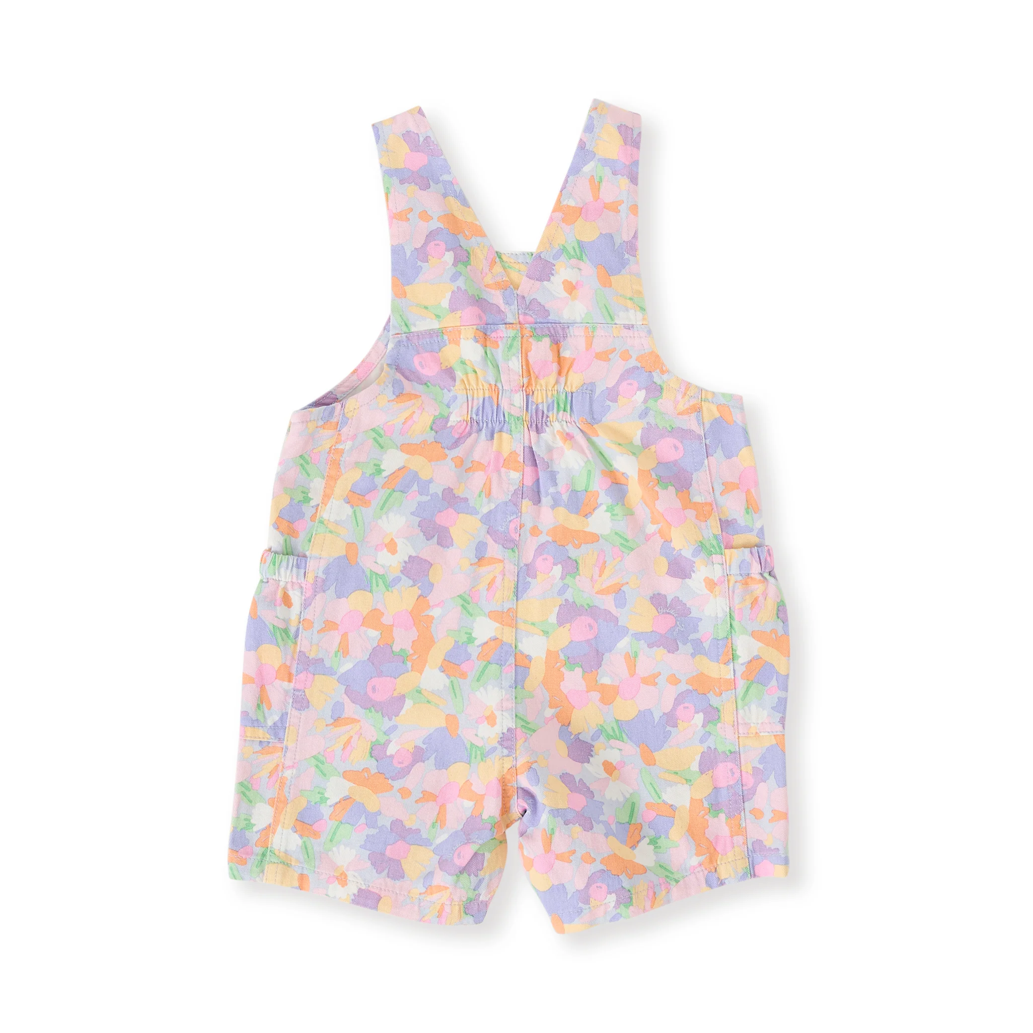 Pastel Bouquet James Pocket Overalls - Lilac Multi - Image 6