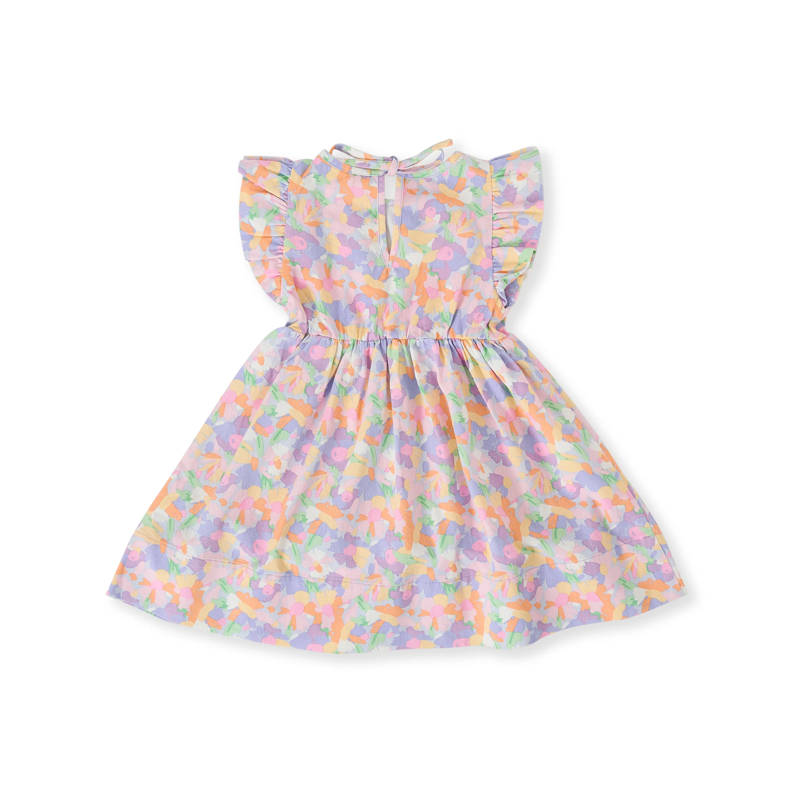 Goldie + Ace Pastel Bouquet Lyla Dress - Lilac Multi - Image 3