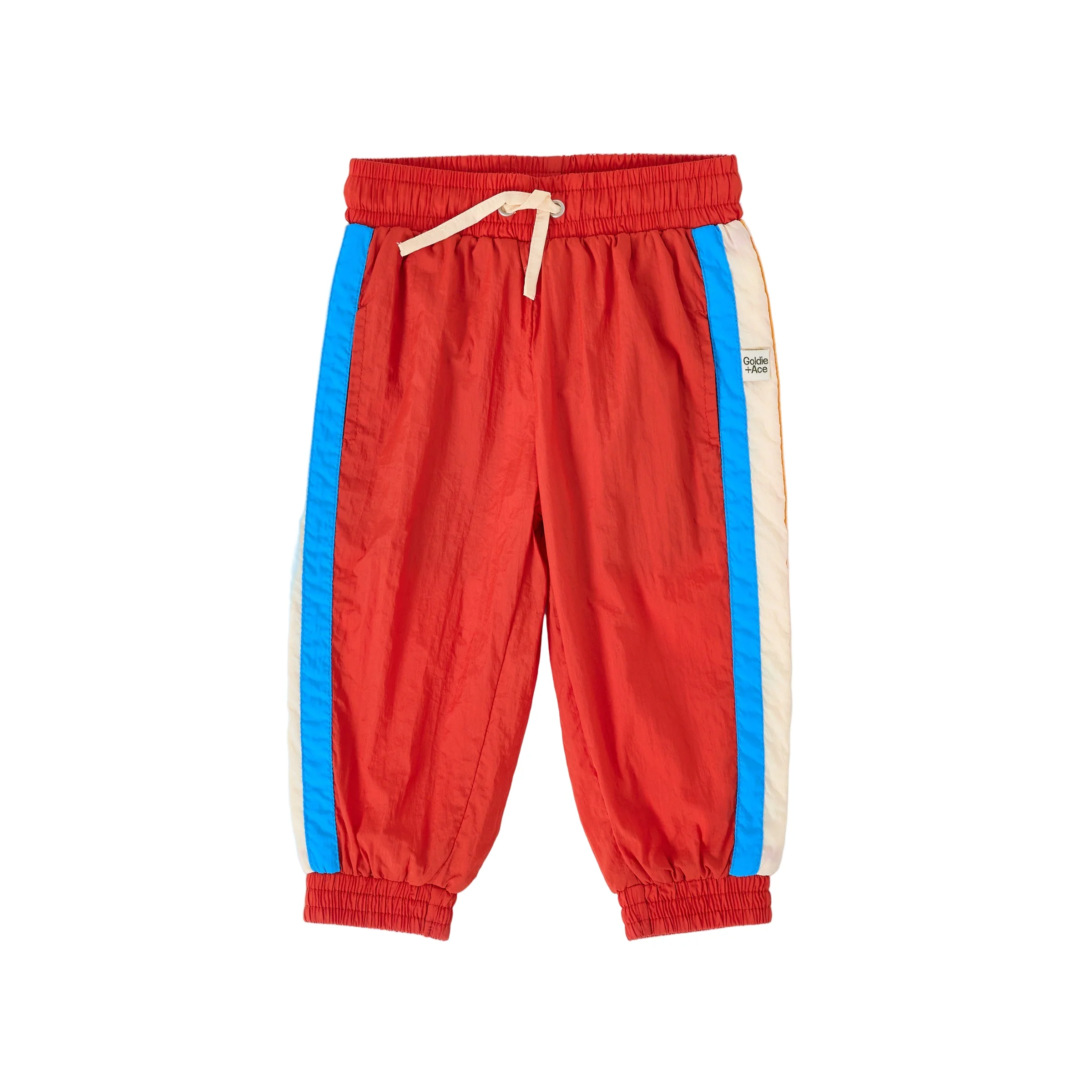 Goldie + Ace Retro Lightweight Sporty Pants Red