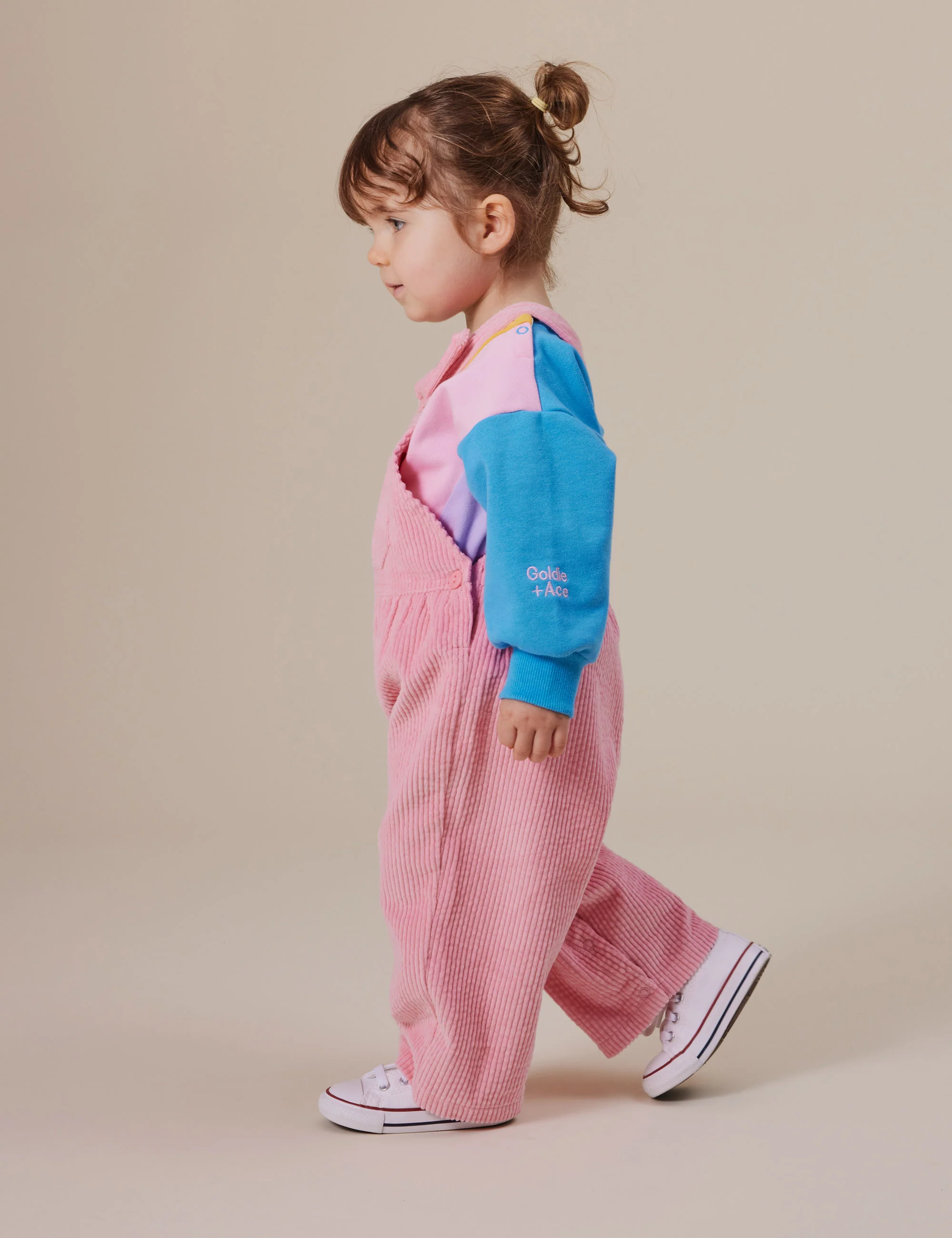 Sammy Corduroy Overalls - Sweet Pea - Image 5