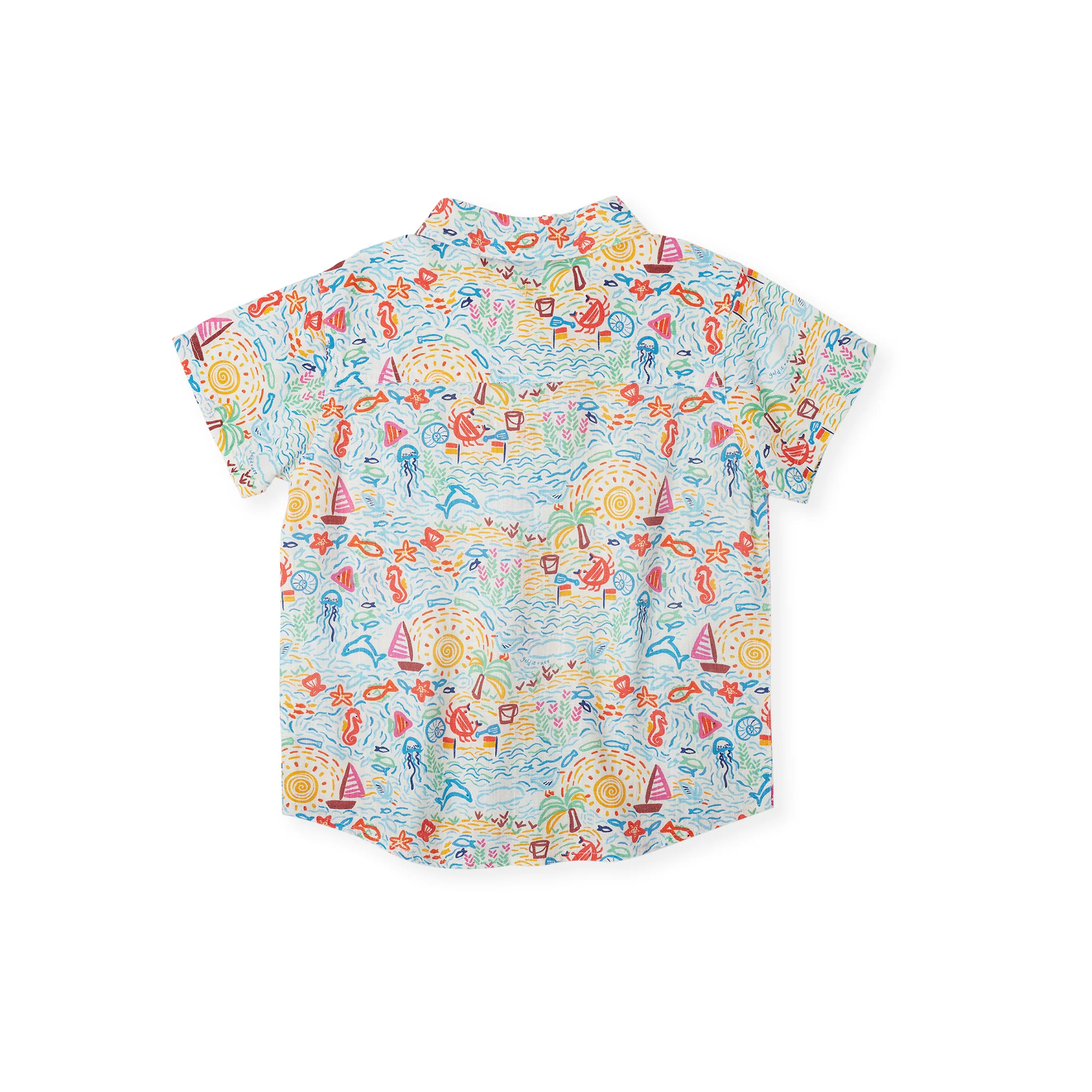 Goldie + Ace Summer Bay Holiday Shirt - Multi - Image 4