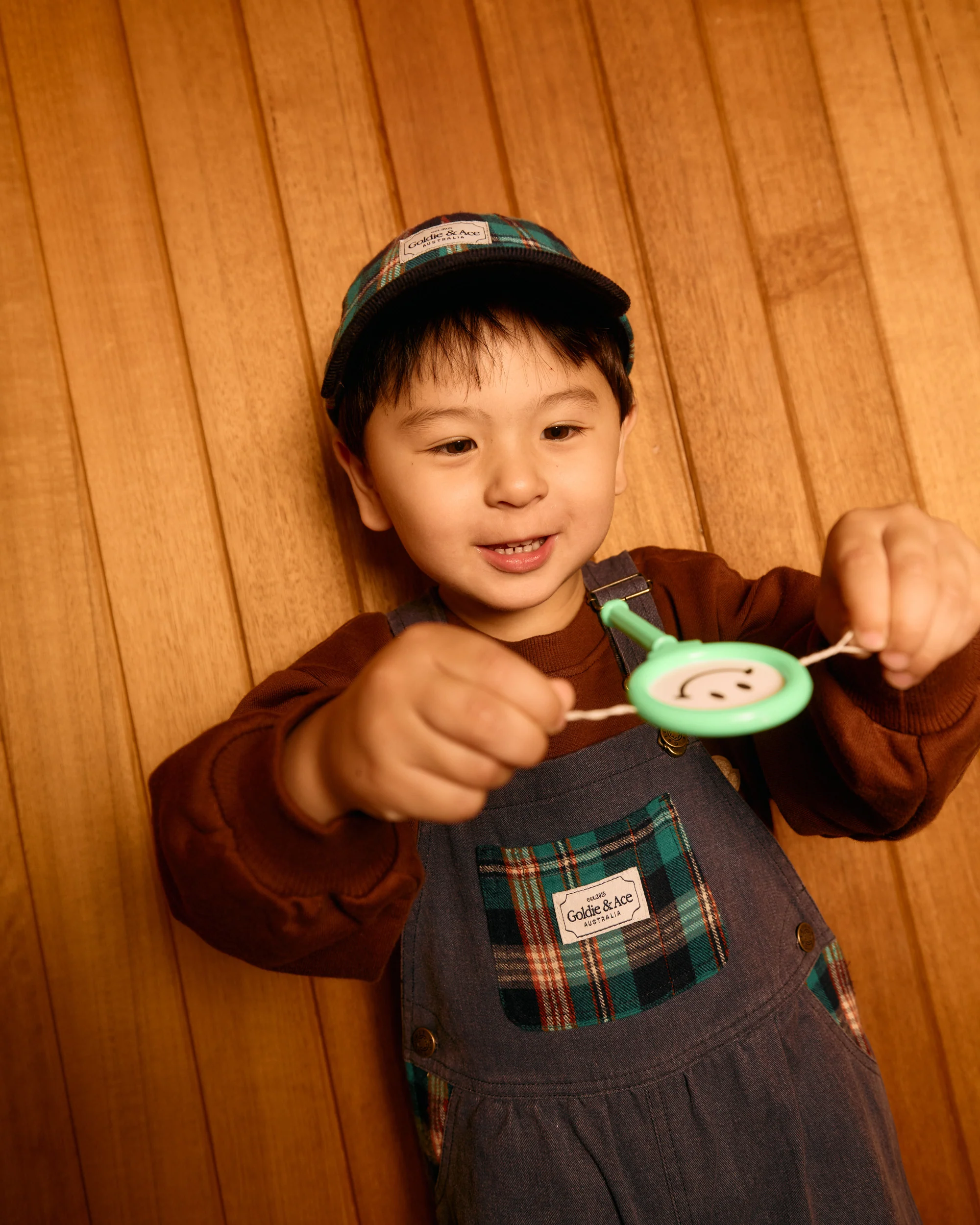 Tate Check Cap - Image 2