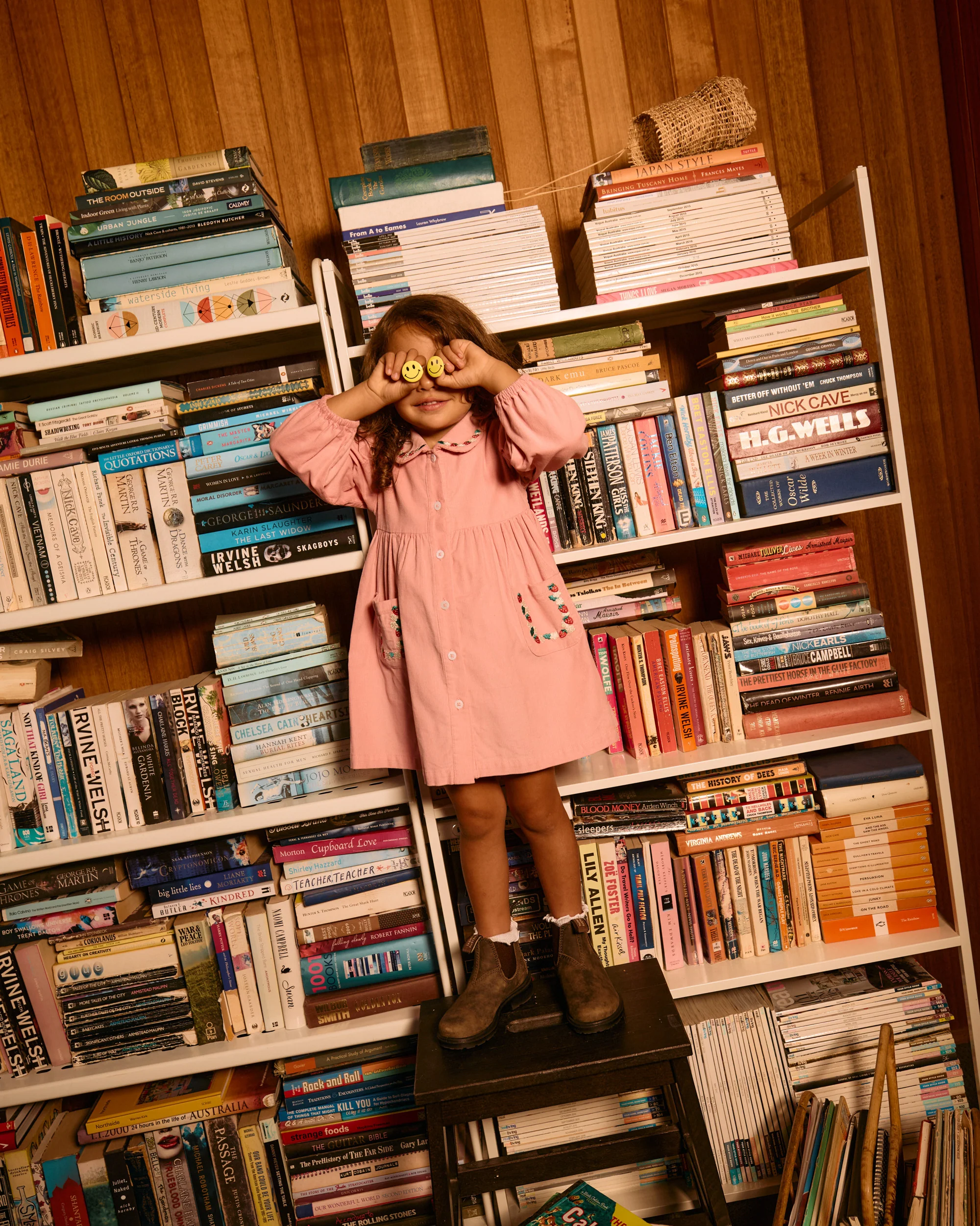 Wild Strawberry Corduroy Collar Dress - Image 3