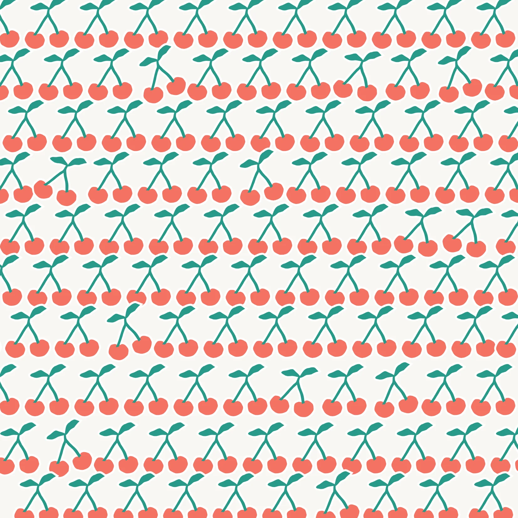 Greeting Card - Cherries