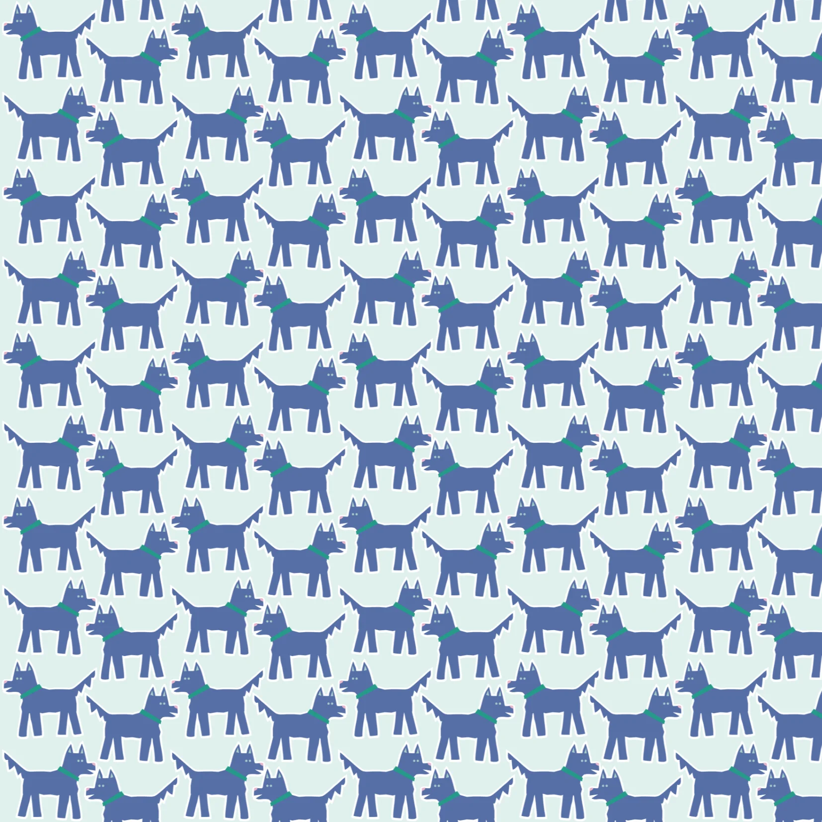 Greeting Card - Dogs