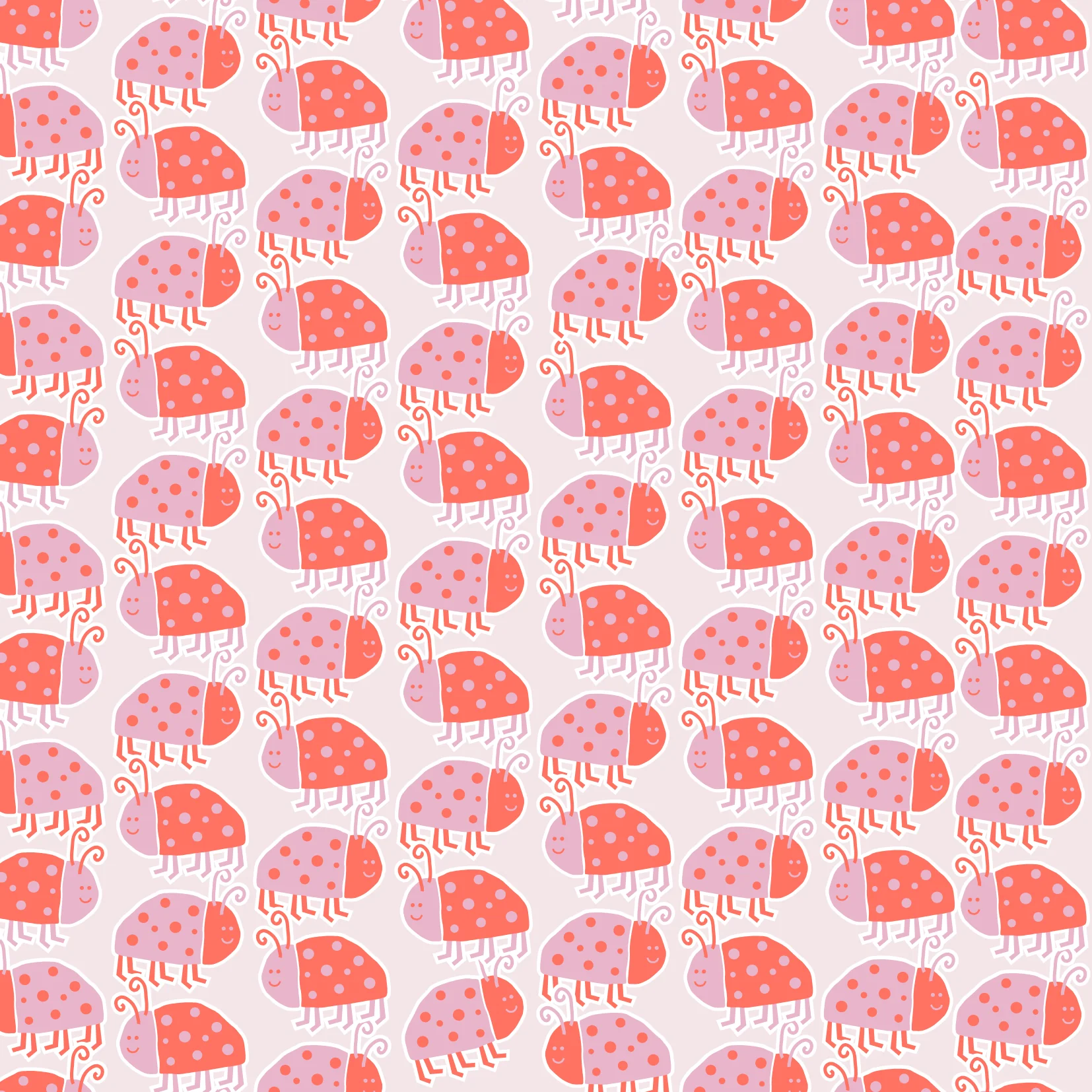 Greeting Card - Lady Bugs