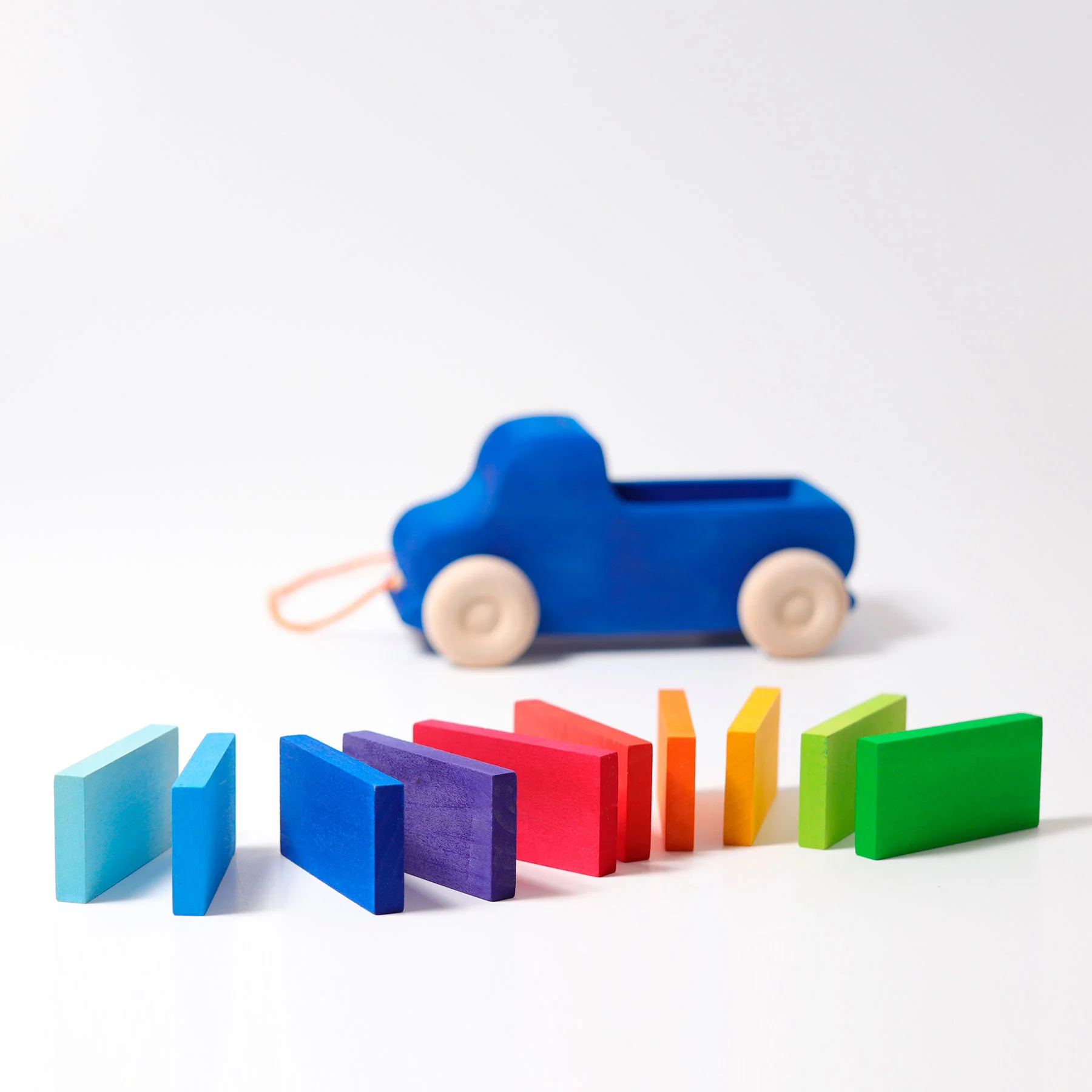 Pullalong Truck Blue - Image 3