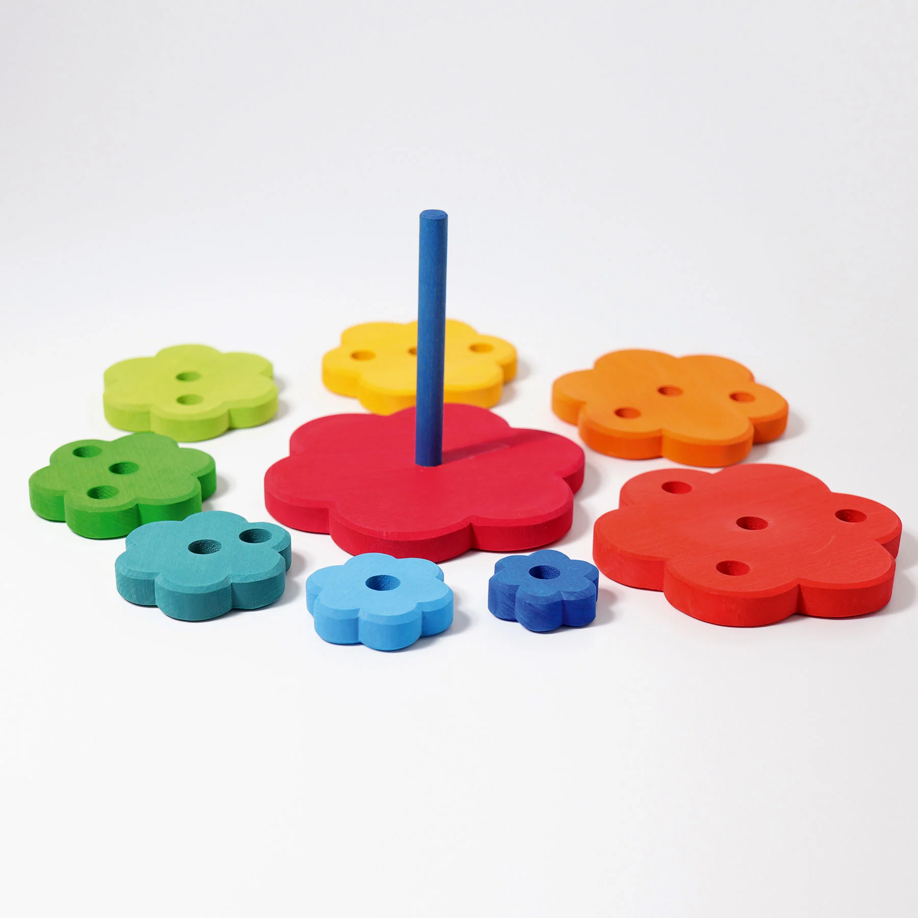 Stacking Tower, Flowers - Image 5