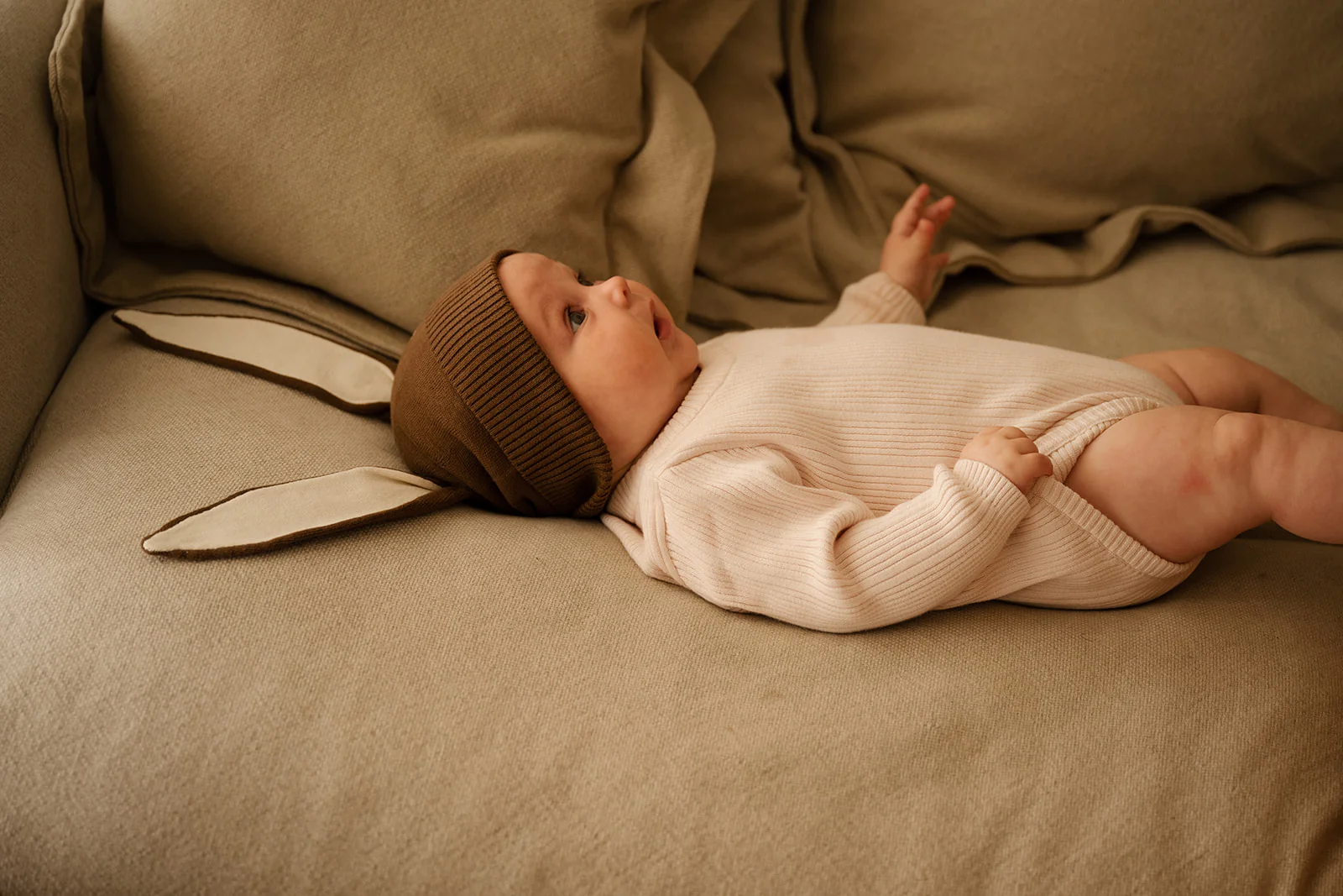 Bunny Beanie - Espresso - Image 2