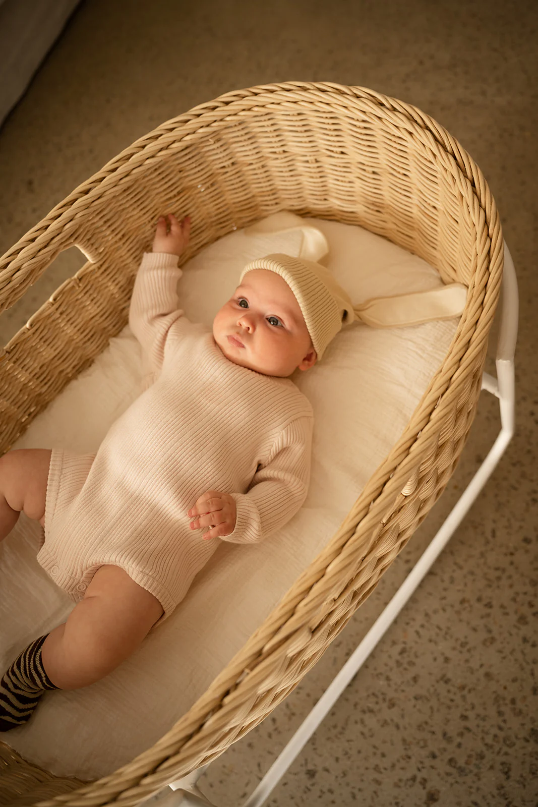 Bunny Beanie - Oyster - Image 2