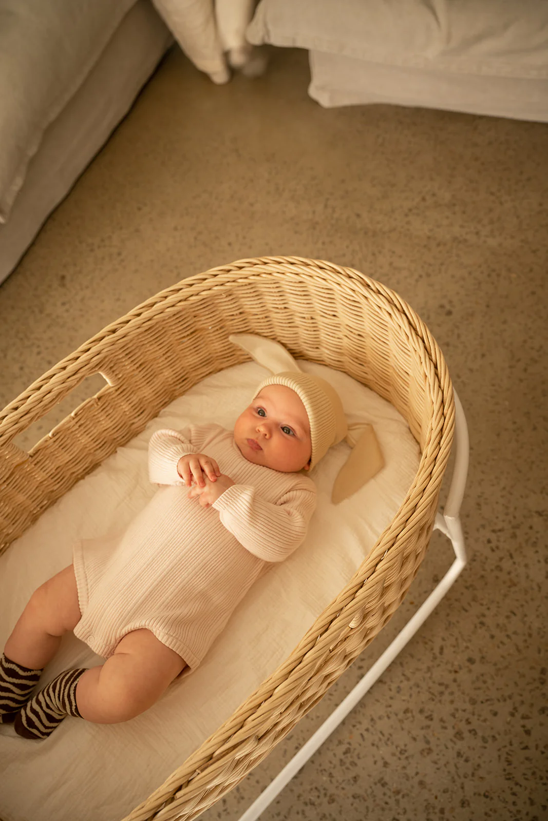Bunny Beanie - Oyster - Image 3