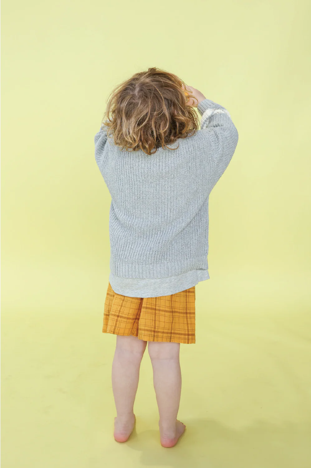 Chunky Rib Pull Over - Stone - Image 4