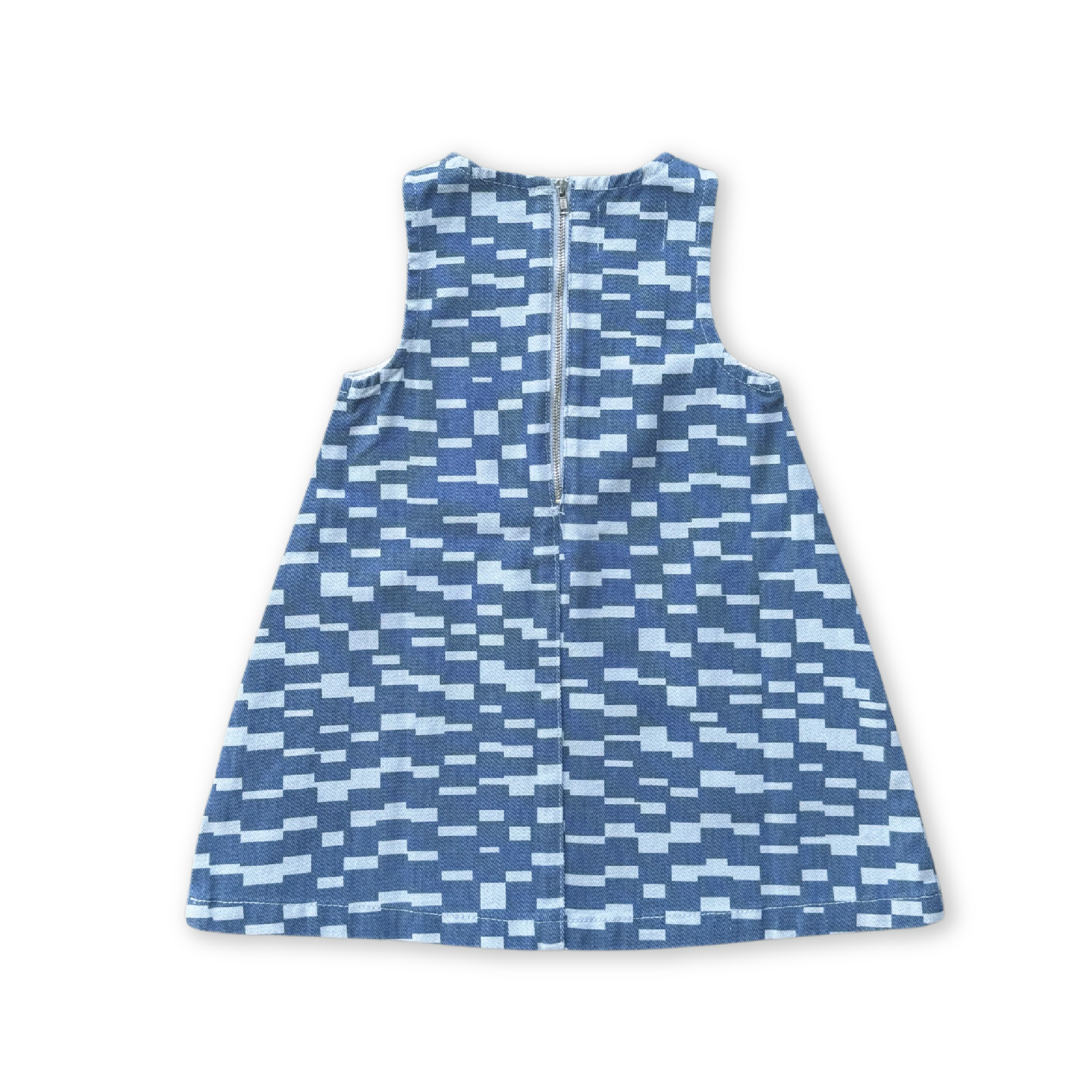 Denim Dress - Boxes - Image 4
