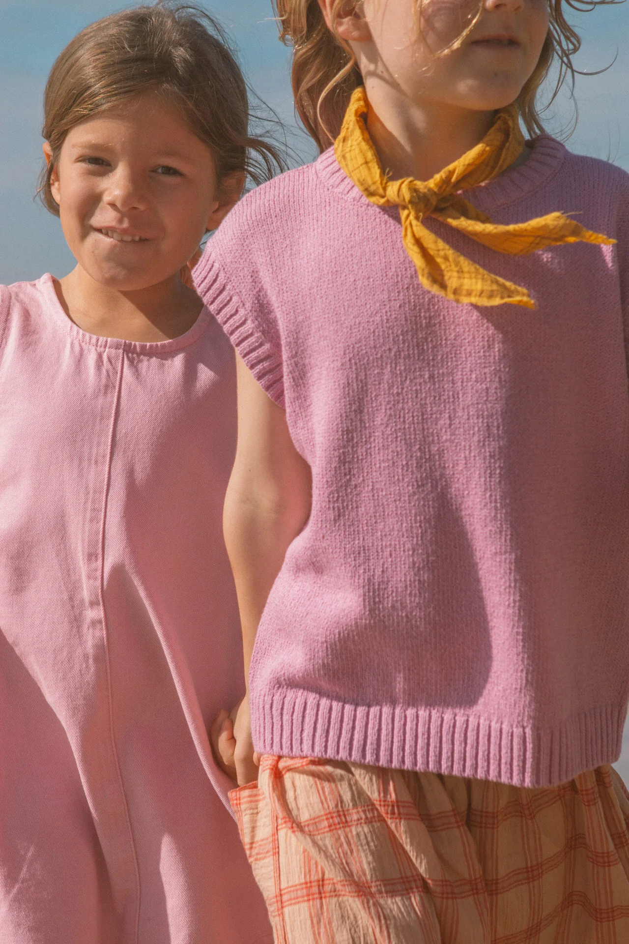 Ladies Jersey Knit Vest - Raspberry - Image 2