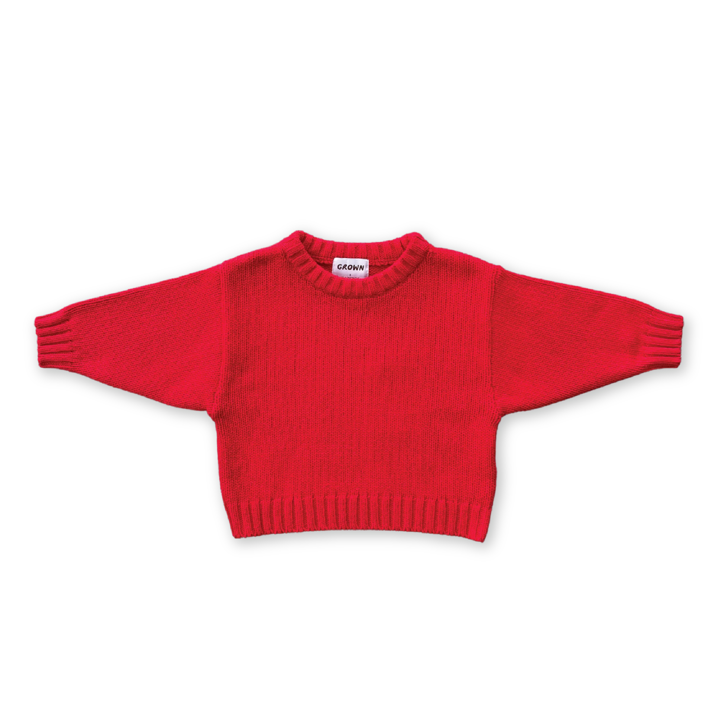 Merino Blend Everyday Pull Over - Flame