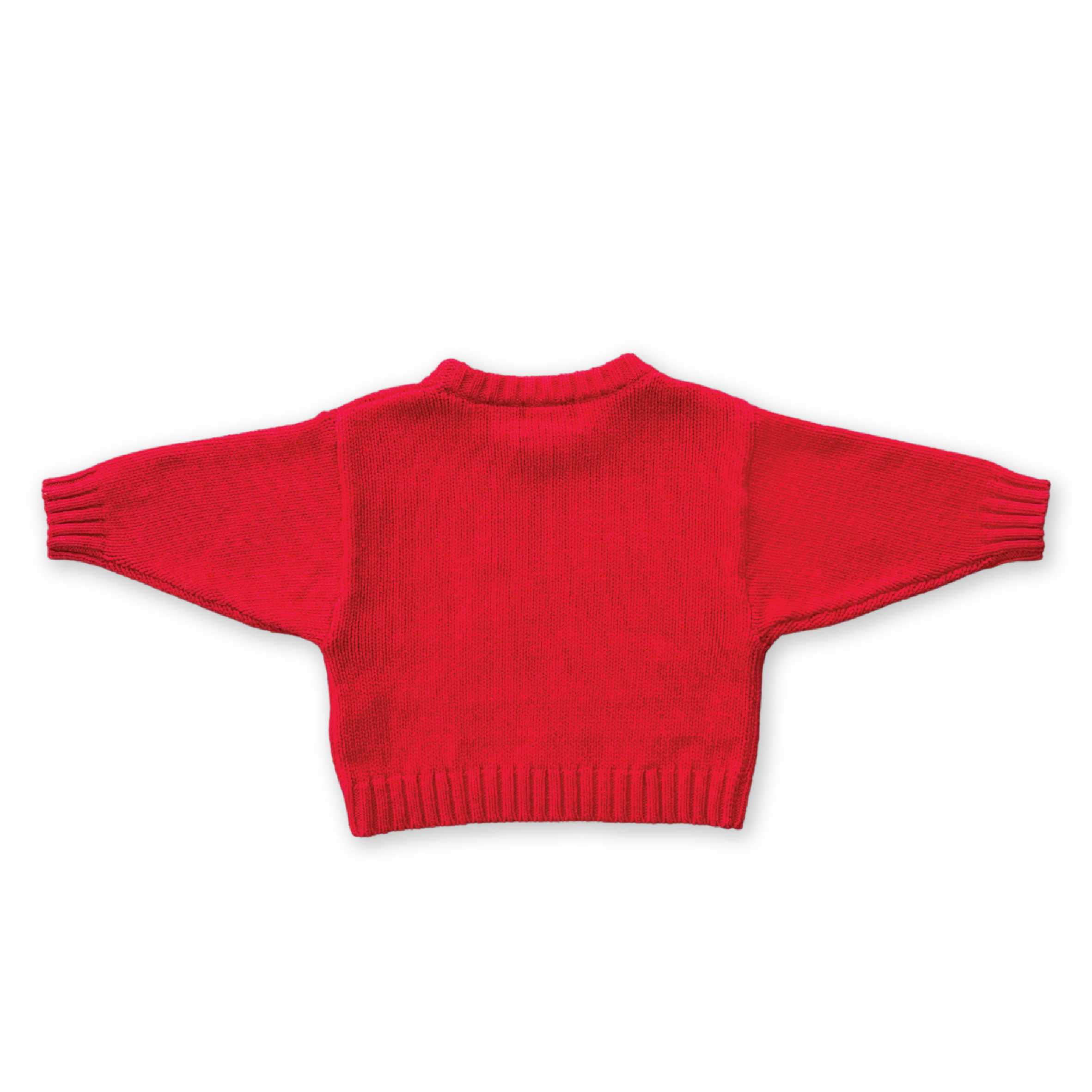 Merino Blend Everyday Pull Over - Flame - Image 7