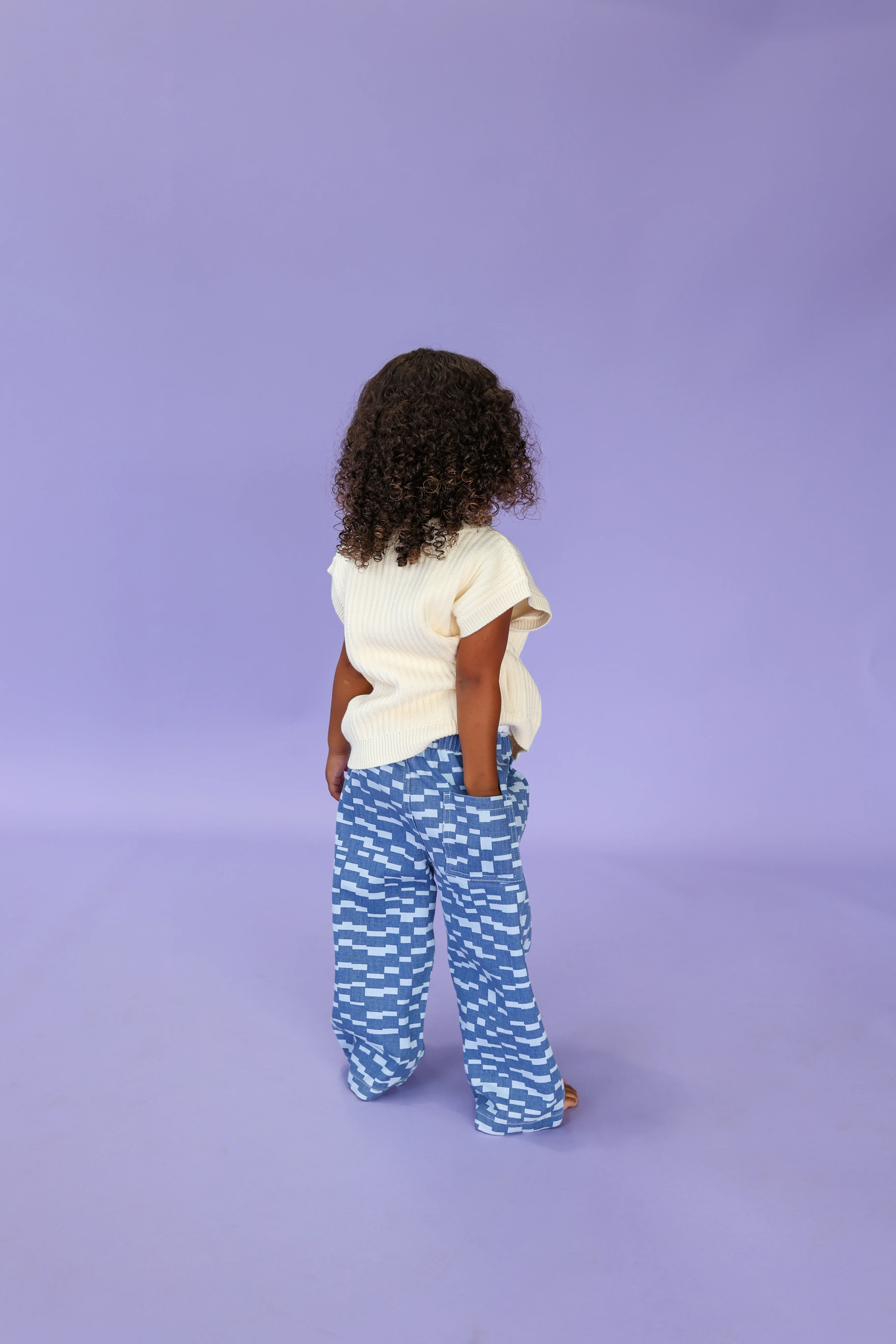 Organic Everyday Denim Pant - Boxes - Image 4