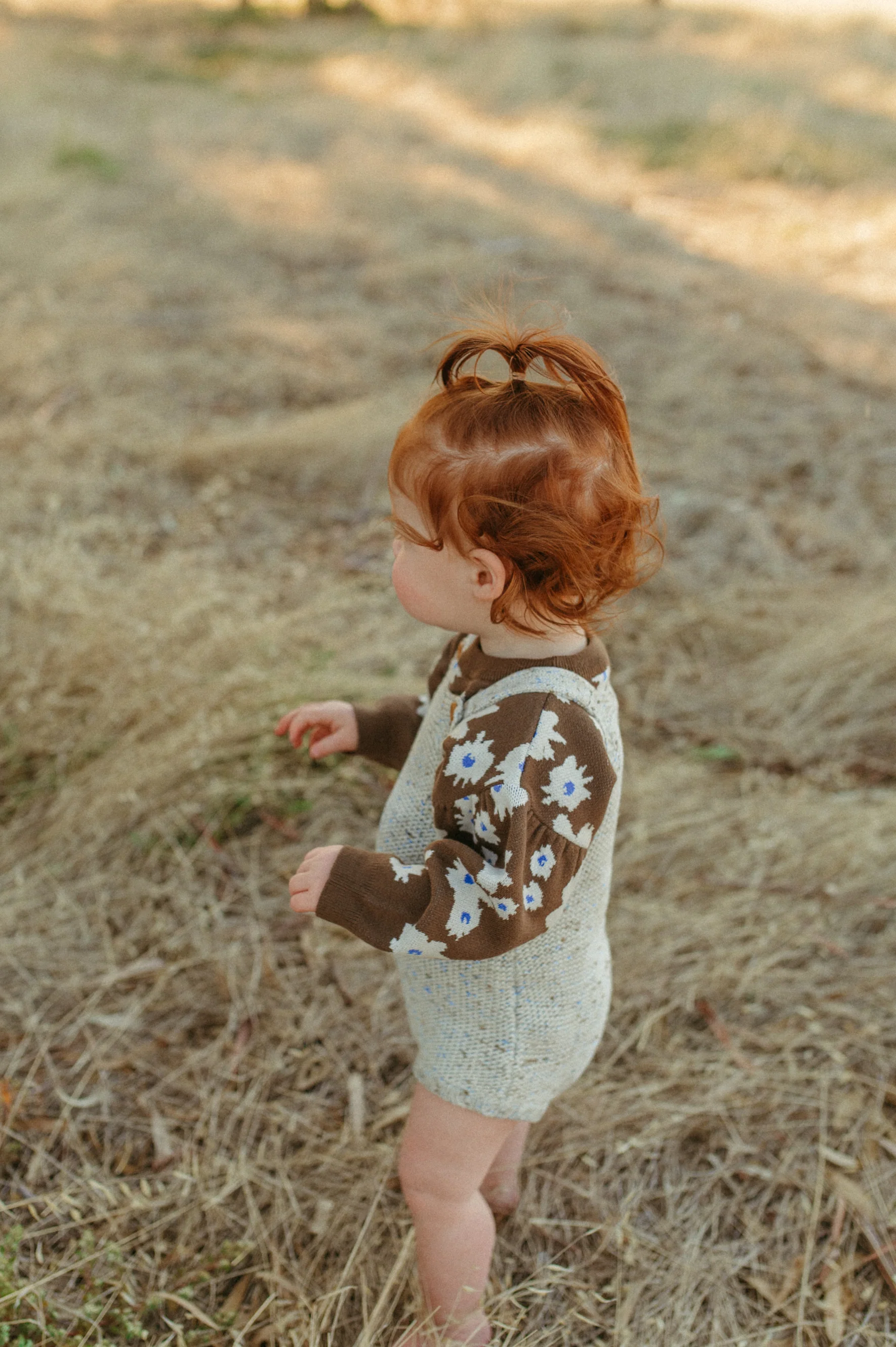 Grown Organic Funfetti Romper - Sea - Image 4