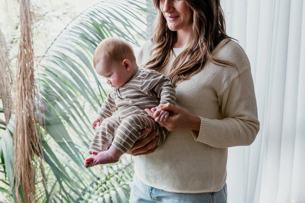 Grown Organic Jumpsuit - Mocha Marle - Image 2