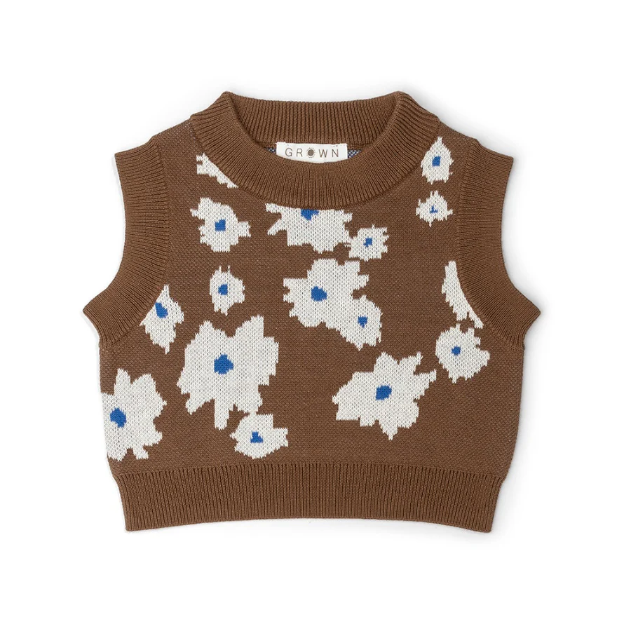 Grown Organic Knit Top - Petal
