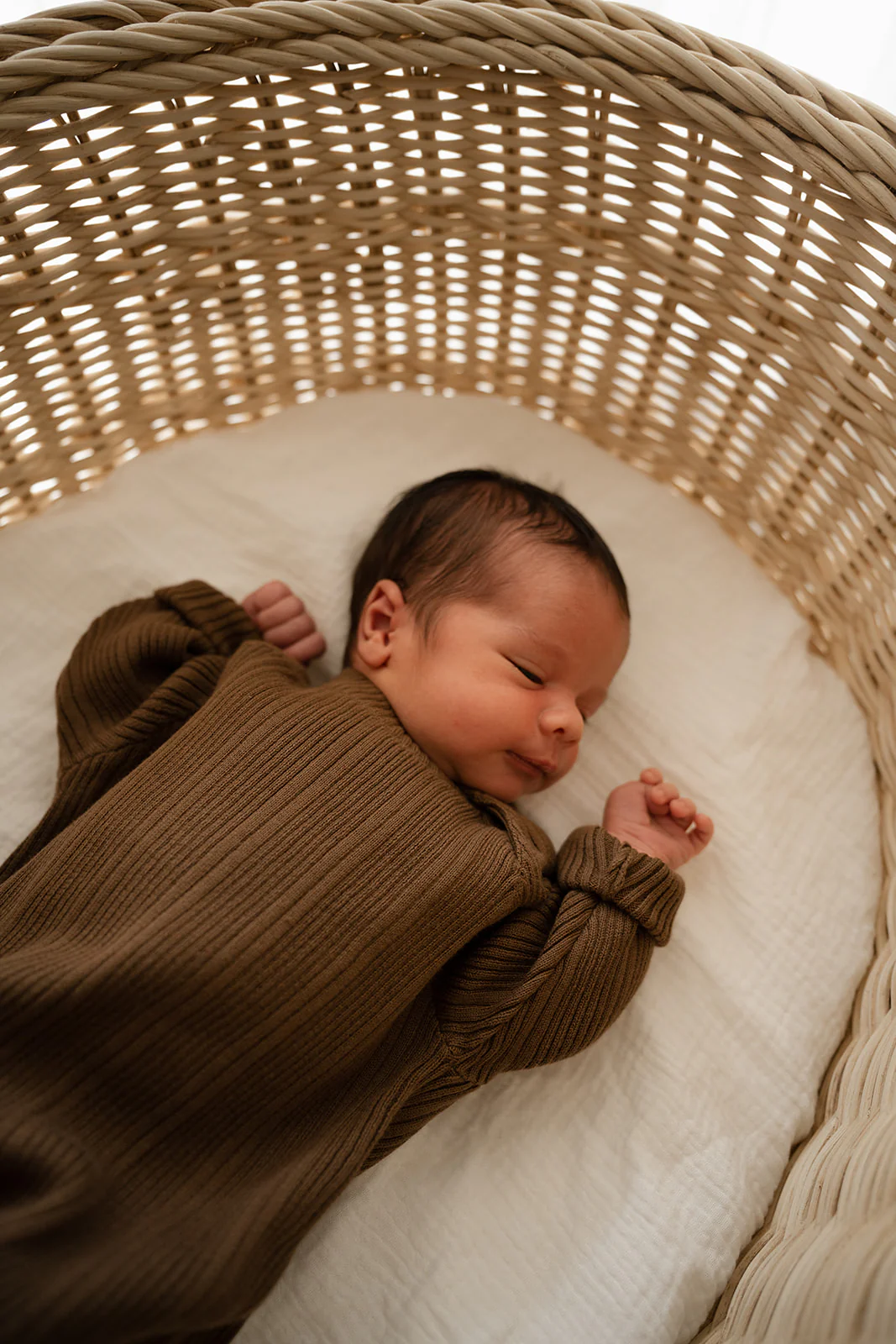 Grown Organic Ribbed Jumpsuit - Espresso - Image 4