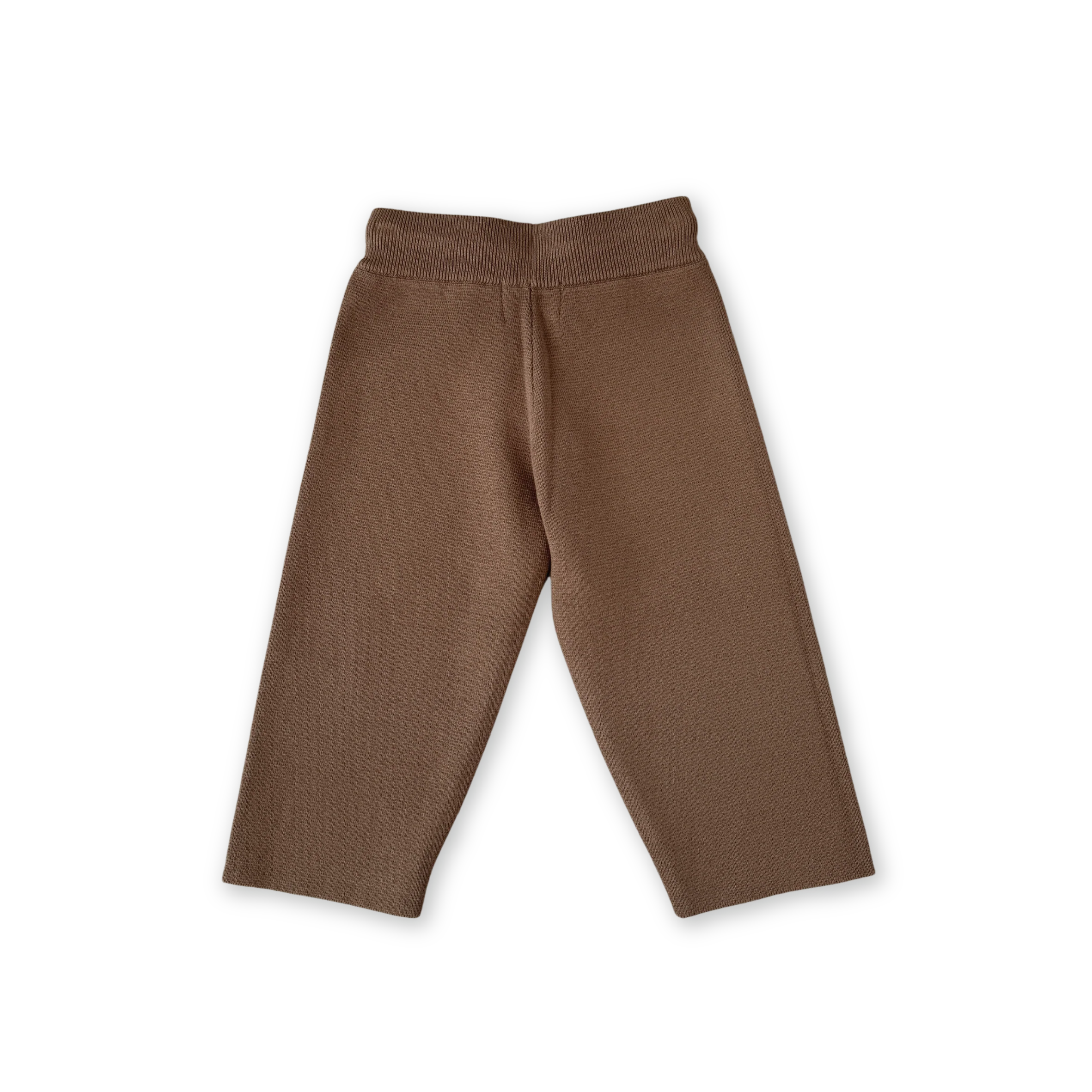 Organic Tape Milano Knit Pant - Espresso - Image 6