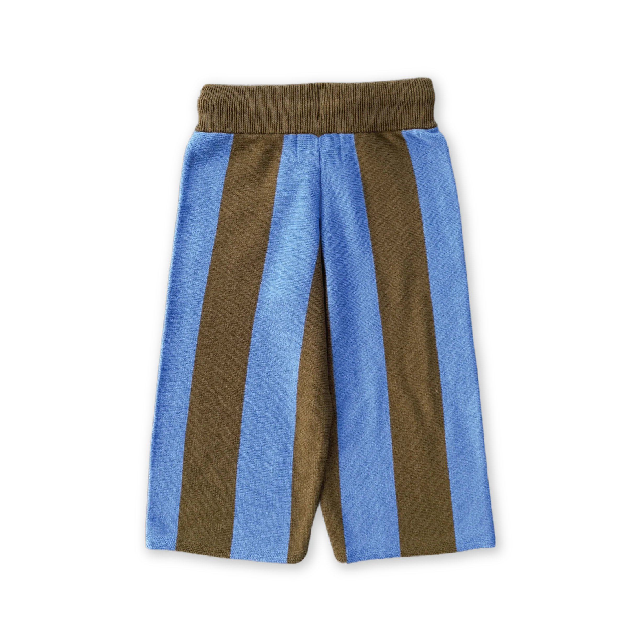 Striped Knit Pant - Coffee - Image 7