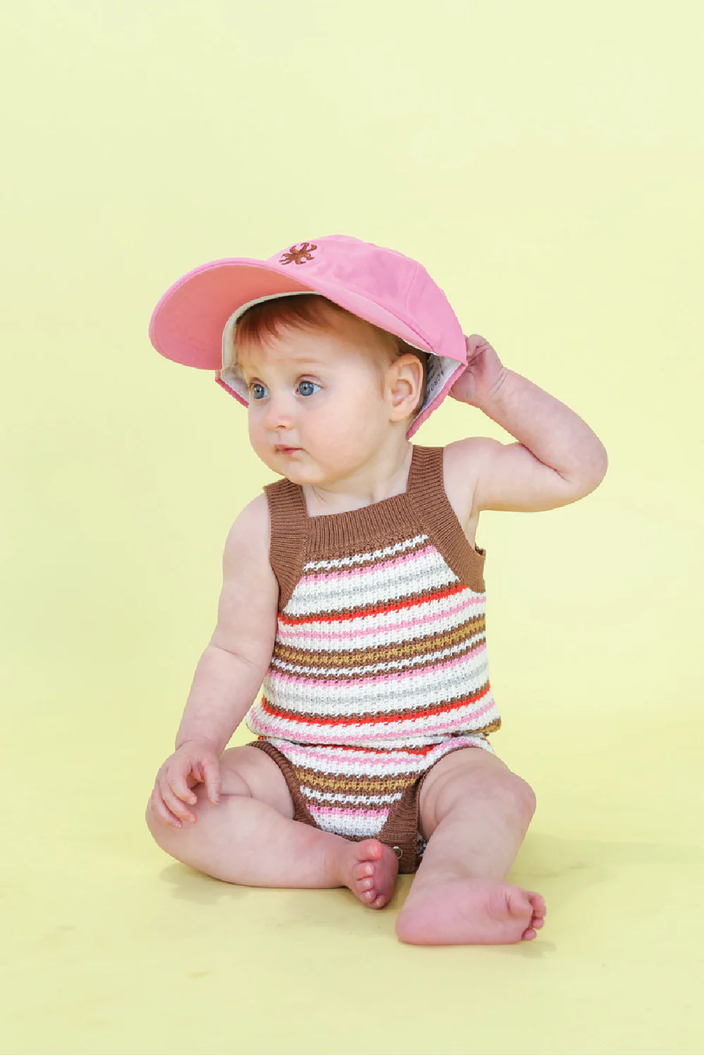 Sunshine Stripe Romper - Image 5