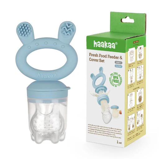 Fresh Food Feeder and Cover - Sky Blue - Image 2