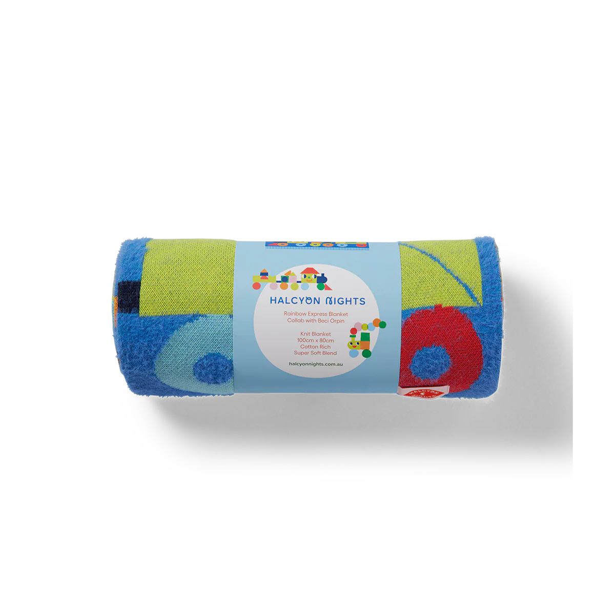 Baby Blanket - Rainbow Express - Image 4