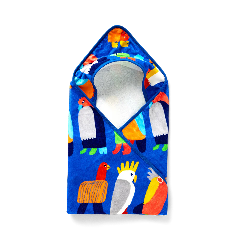 Baby Hooded Towel Flamin' Galahs