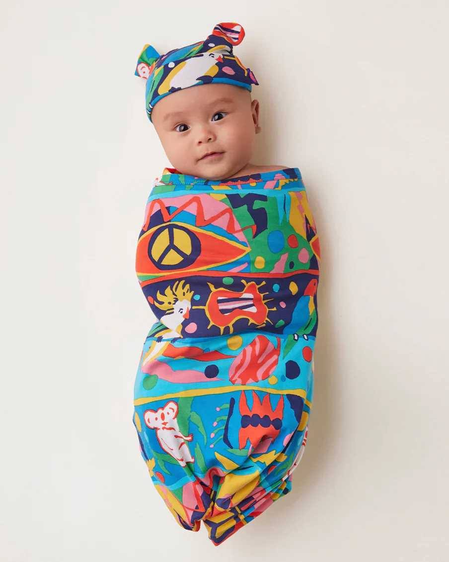 Halcyon Nights Baby Wrap - Bush Paradise - Image 2