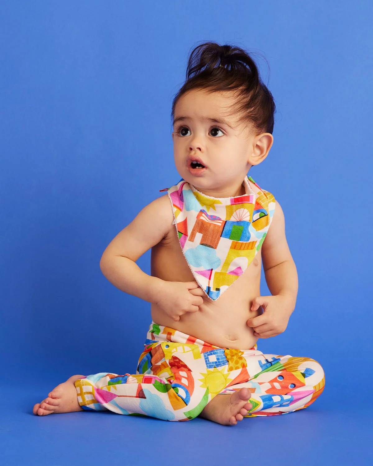 Halcyon Nights Baby Yoga Leggings - Castle Of Dreams - Image 2