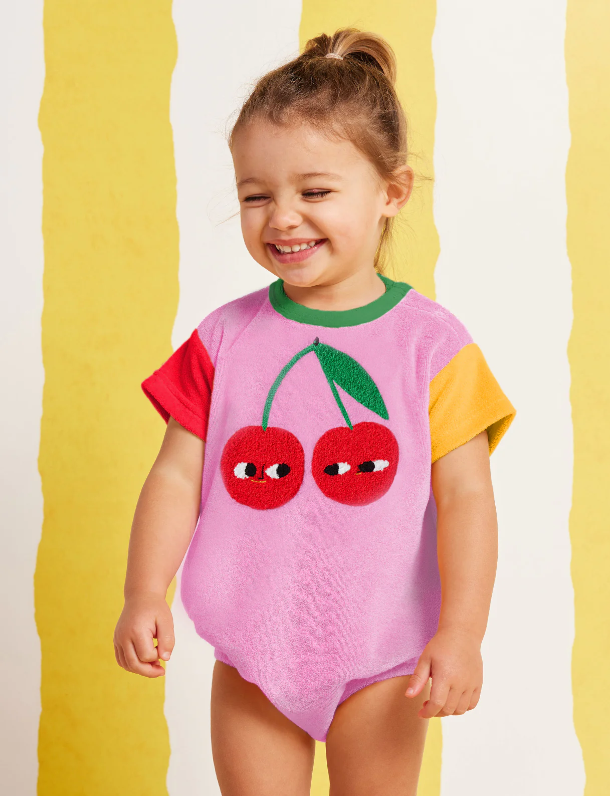 Halcyon Nights Cherry Terry Bodysuit - Image 2
