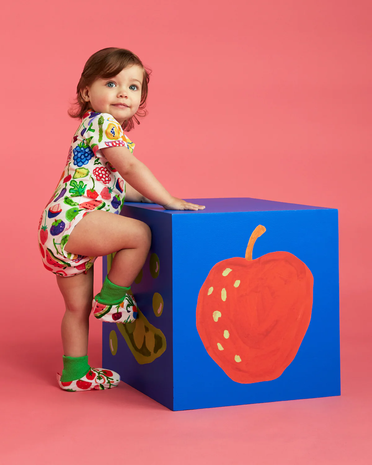 Halcyon Nights Eat The Rainbow Short Sleeve Bodysuit - Image 3