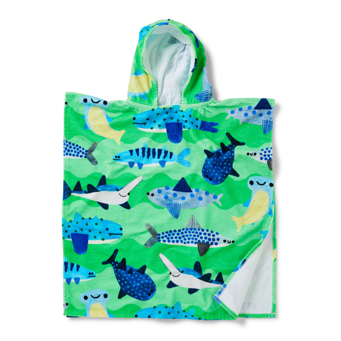Halcyon Nights Fintastic Kids Hooded Towel