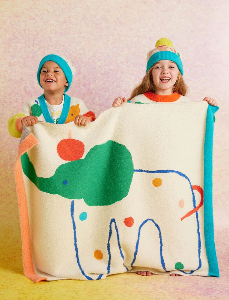 Happy Herd Baby Blanket - Image 3
