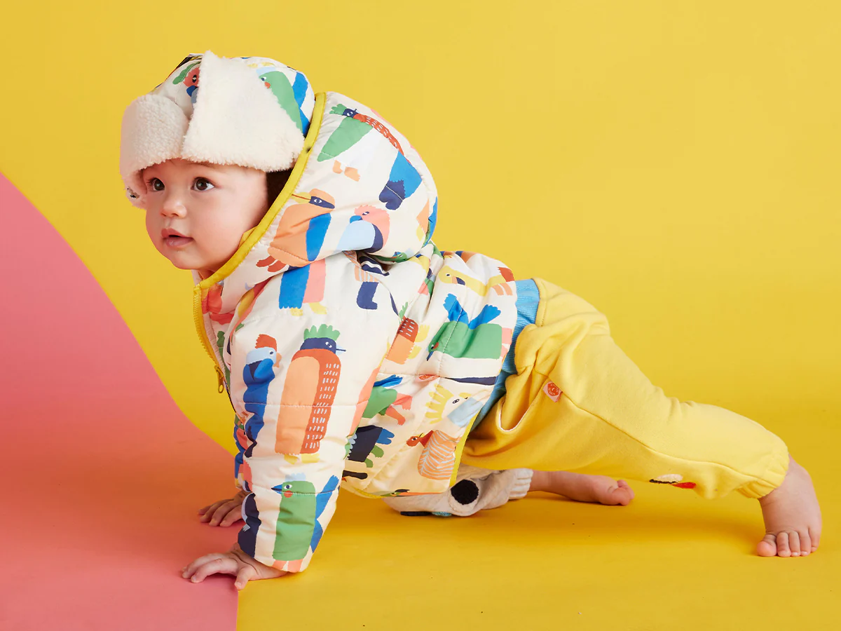 Kids Puffer Jacket - Flamin Galahs - Image 3