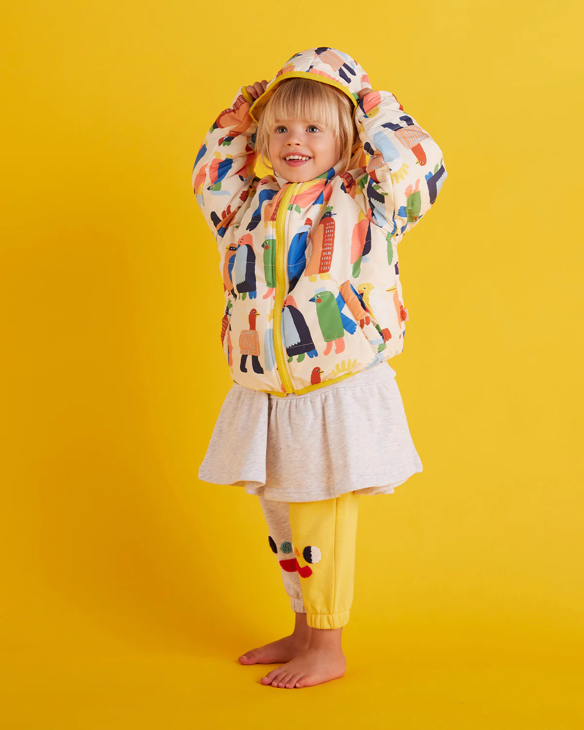 Kids Puffer Jacket - Flamin Galahs - Image 4