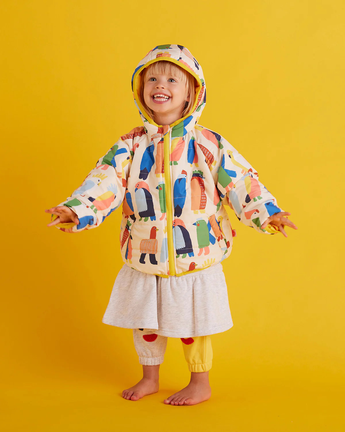 Kids Puffer Jacket - Flamin Galahs - Image 5