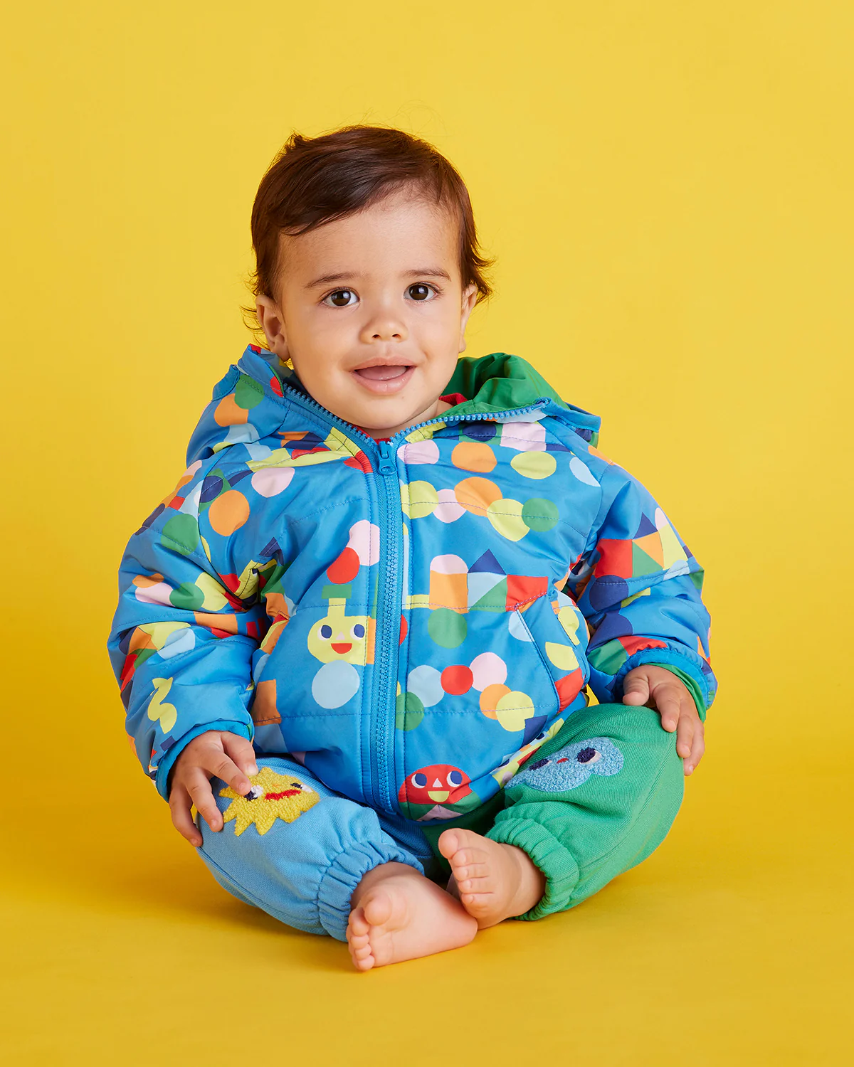Halcyon Nights Kids Puffer Jacket - Rainbow Express - Image 5