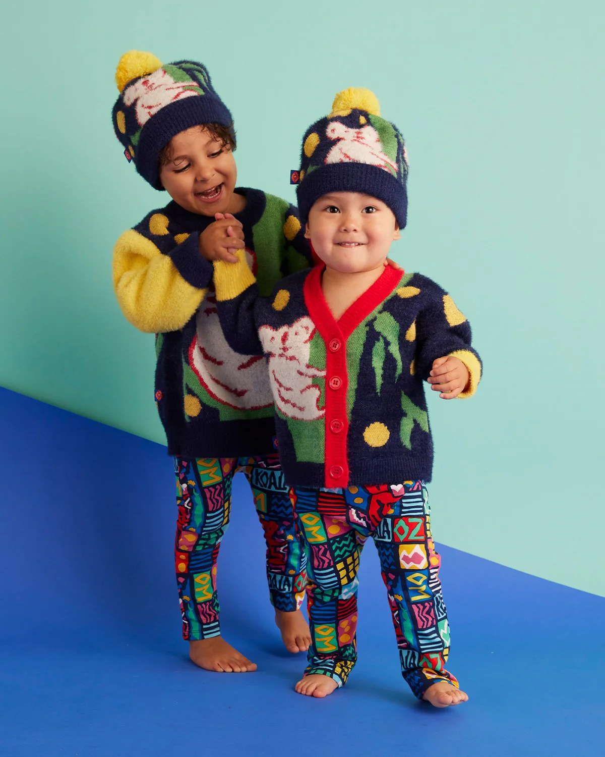 Halcyon Nights Knit Beanie - Blinky/Navy - Image 5