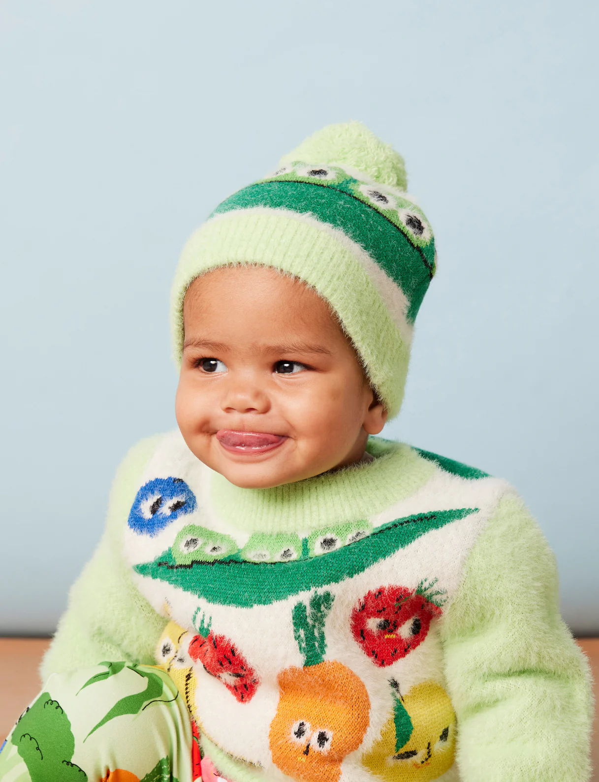 Knit Beanie - Happy Harvest - Image 2