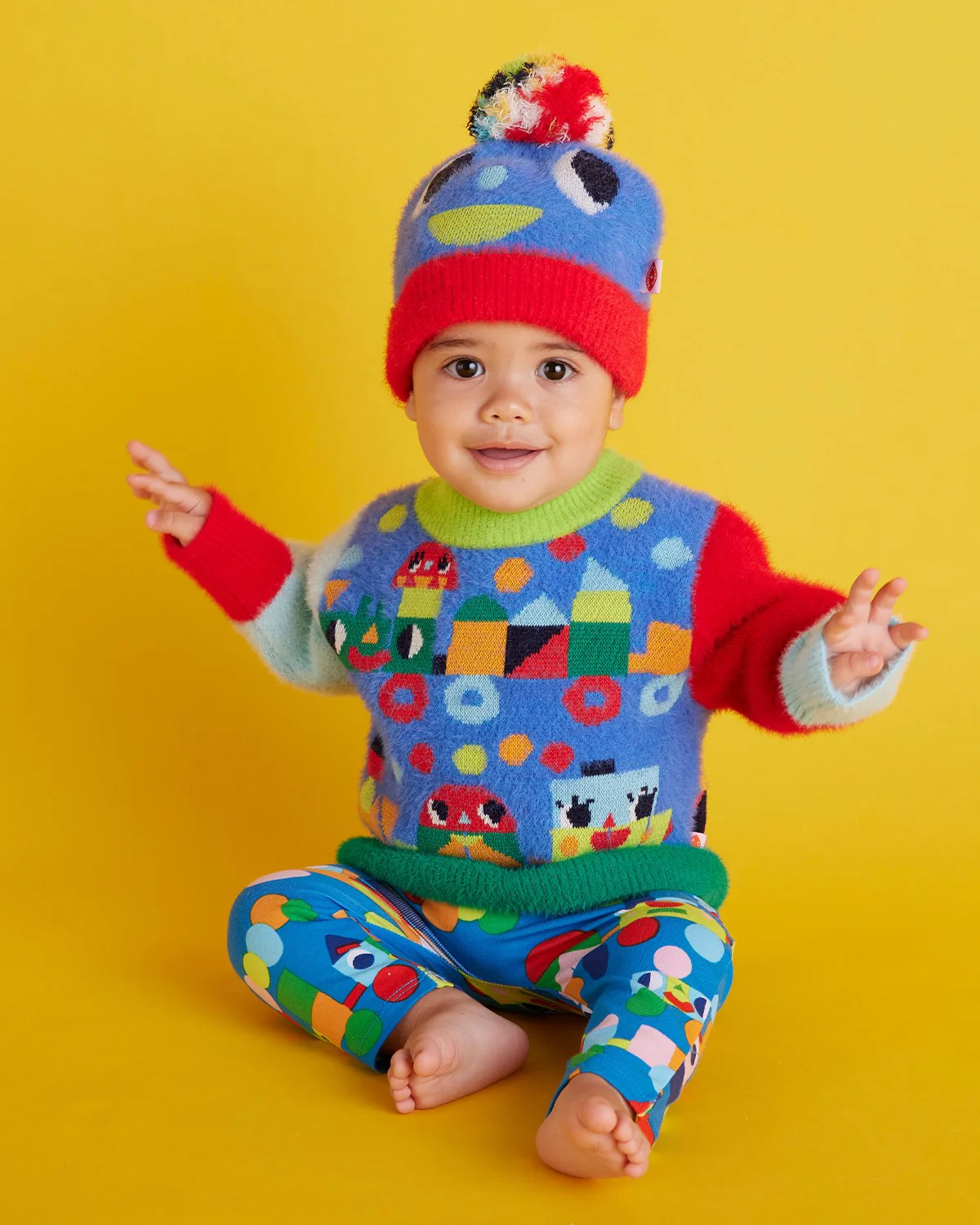 Halcyon Nights Knit Beanie - Rainbow Express - Image 3