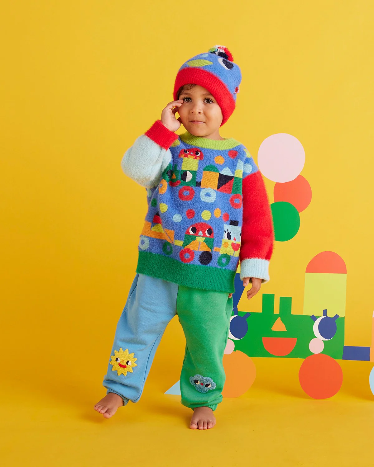 Halcyon Nights Knit Jumper - Rainbow Express - Image 4