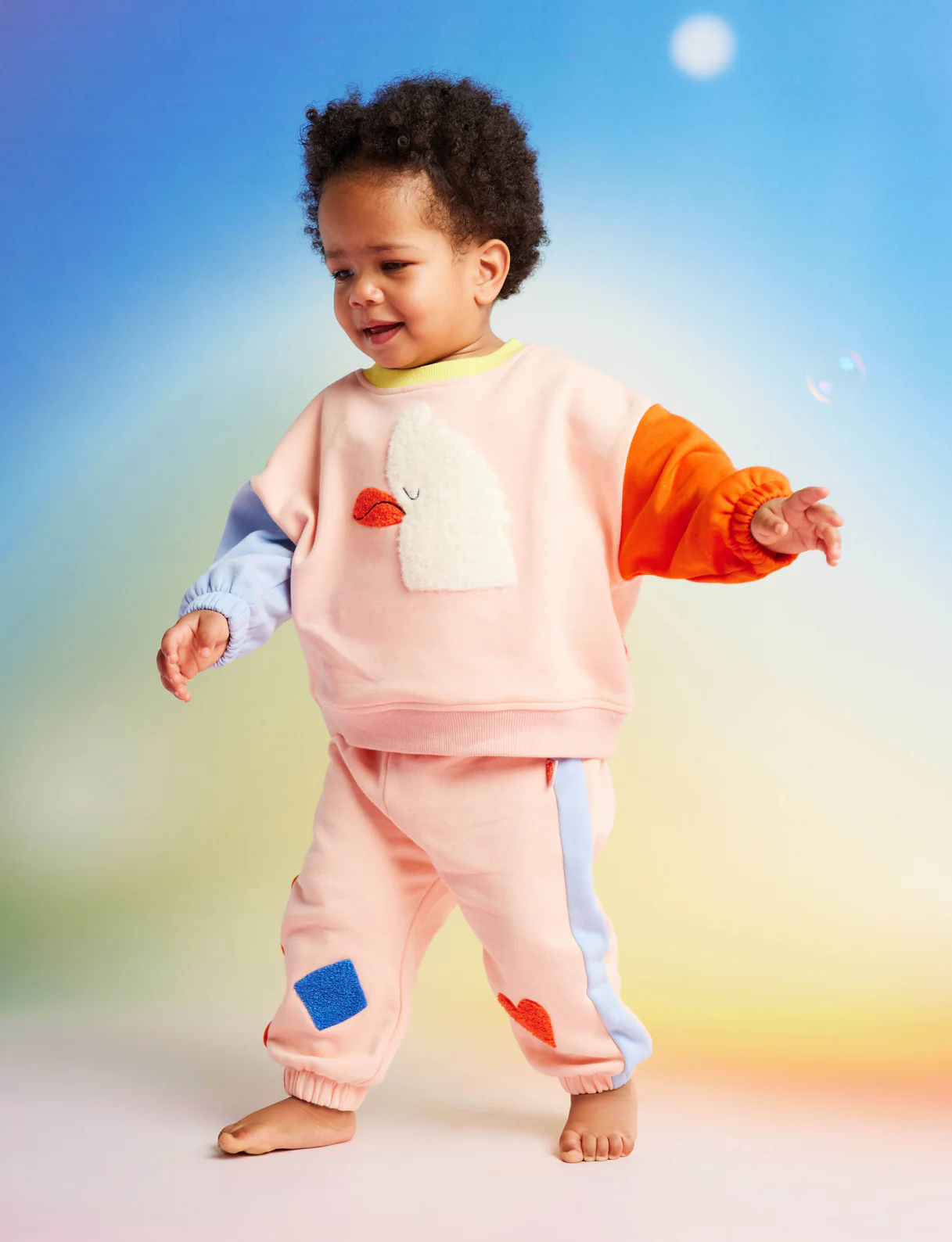 Little Billabong Pink Track Pant - Image 4