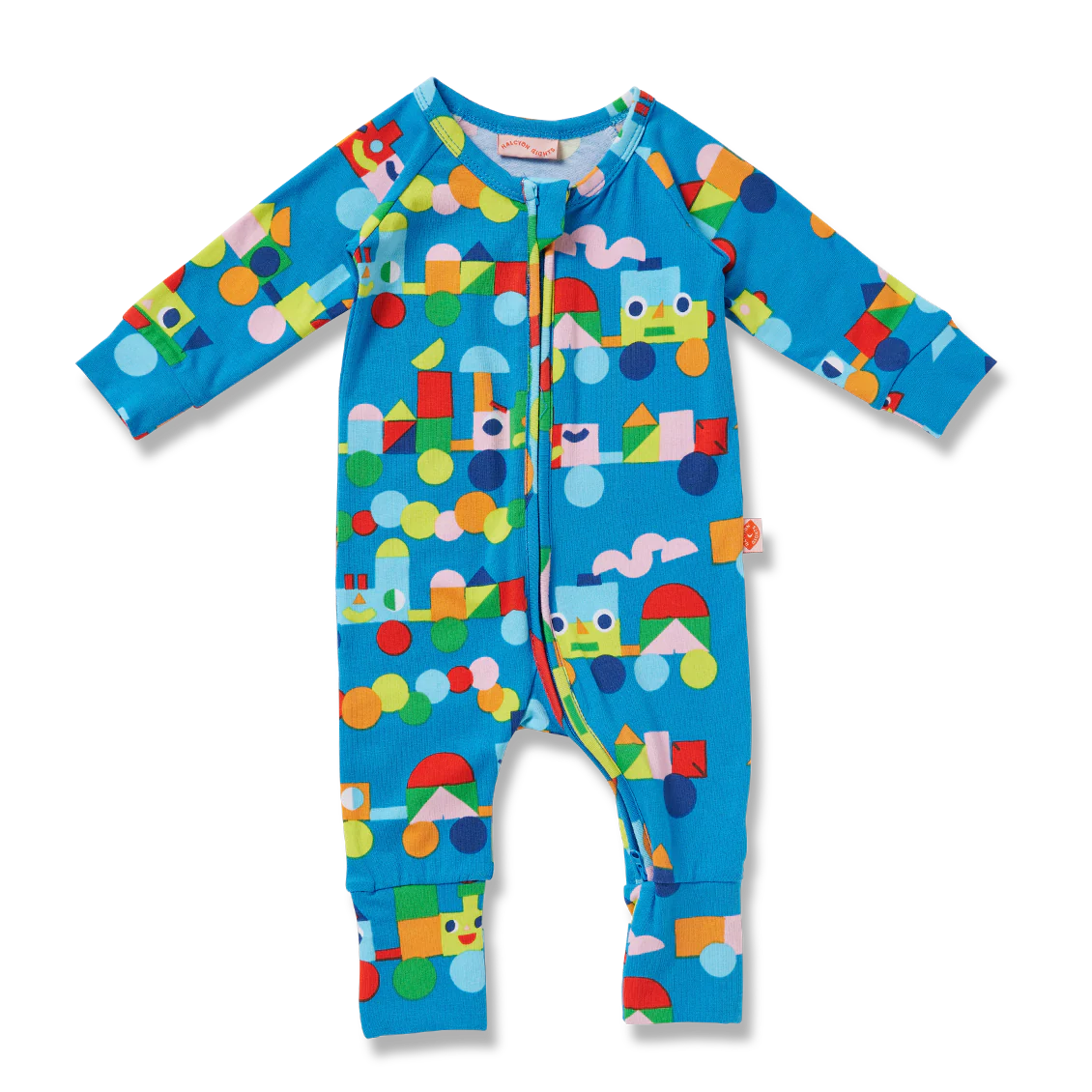 Long Sleeve Romper - Rainbow Express