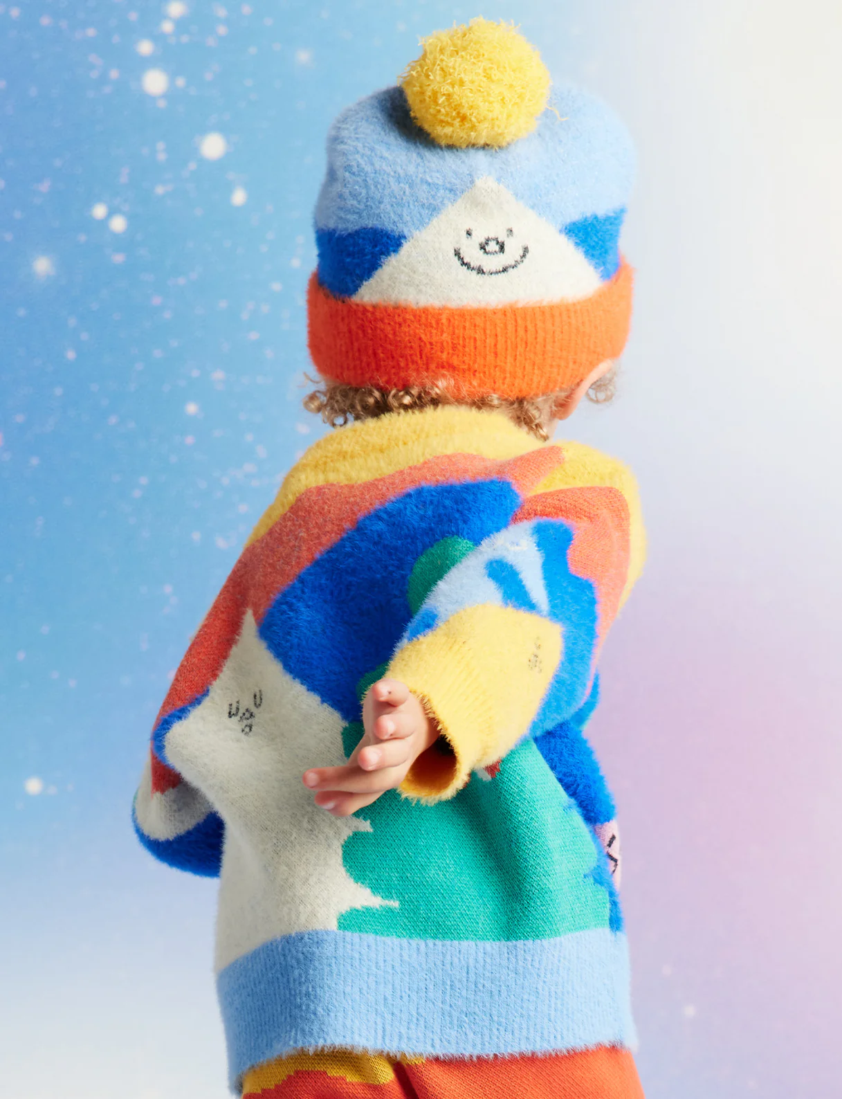 Mount Wiggly Knit Beanie - Image 2